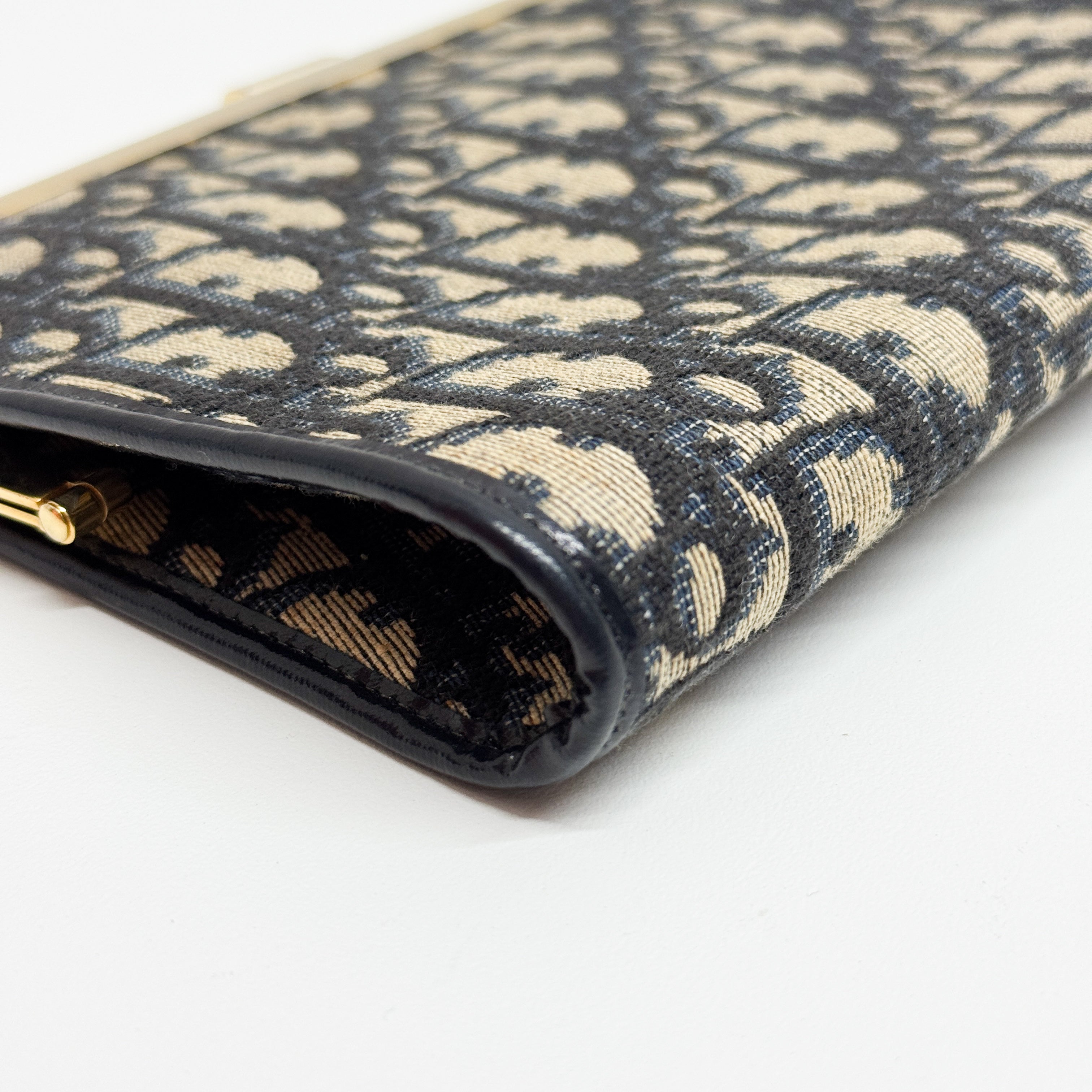 Trotter Navy Blue Clutch Bag