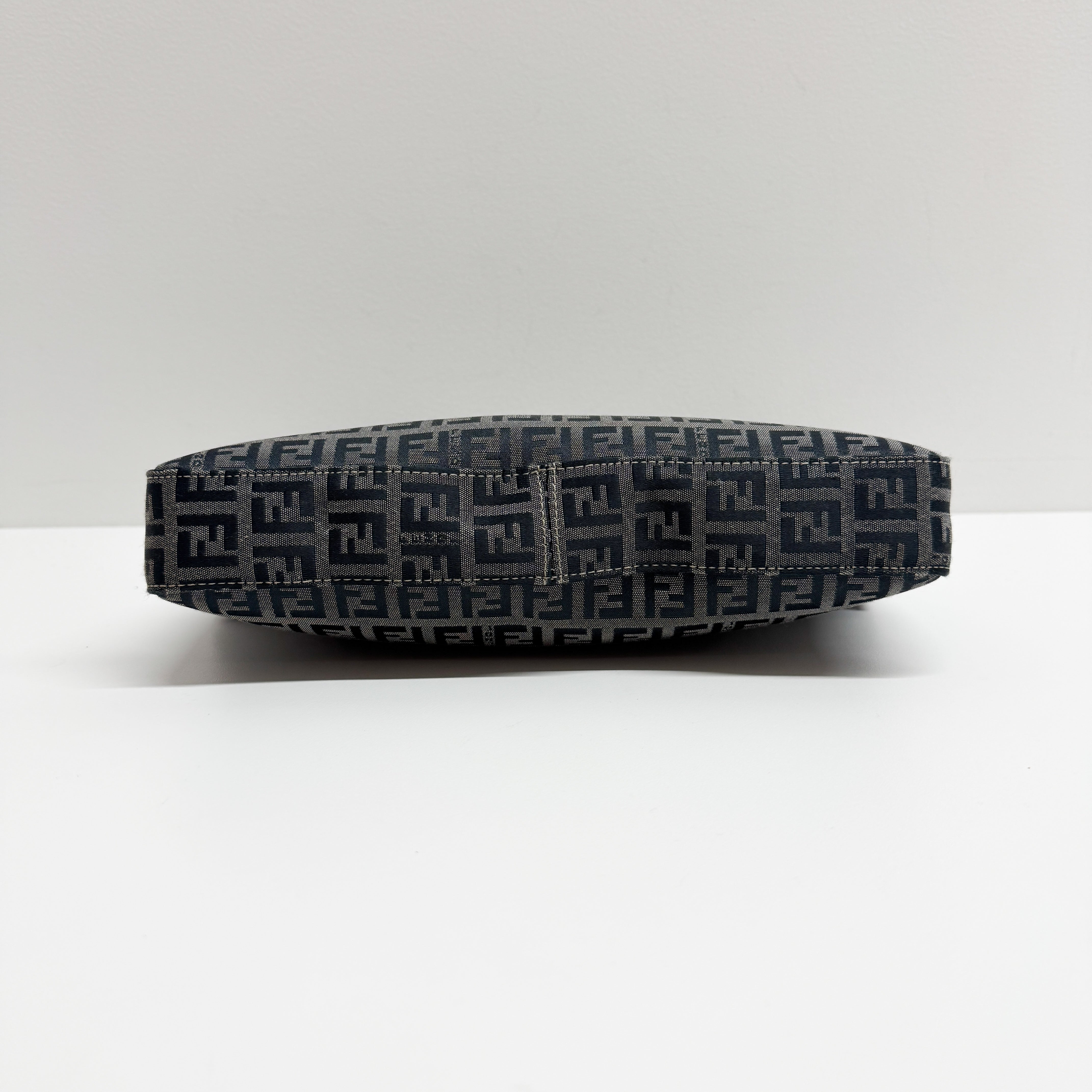 Zucchino Blue Canvas Shoulder Bag