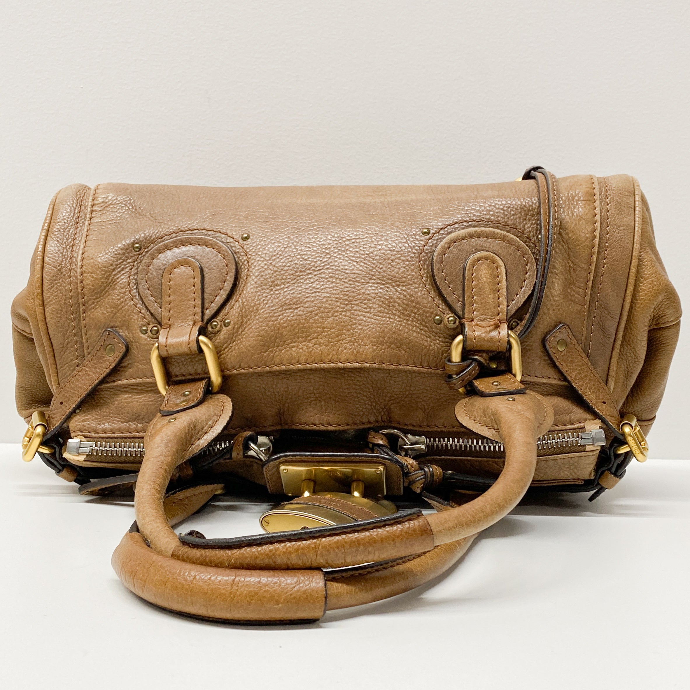 Paddington Brown Leather Shoulder Bag