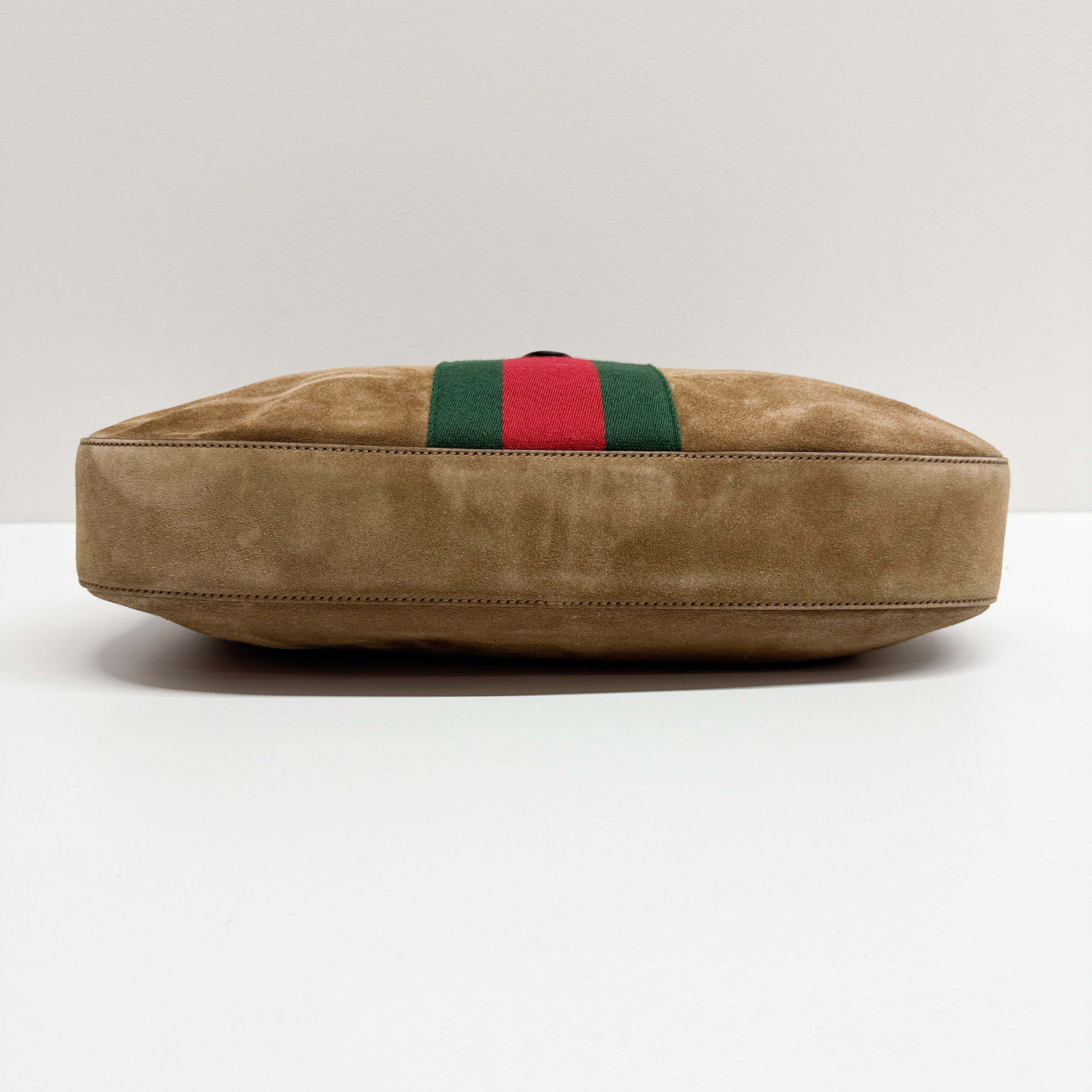 Jackie Brown Suede Shoulder Bag