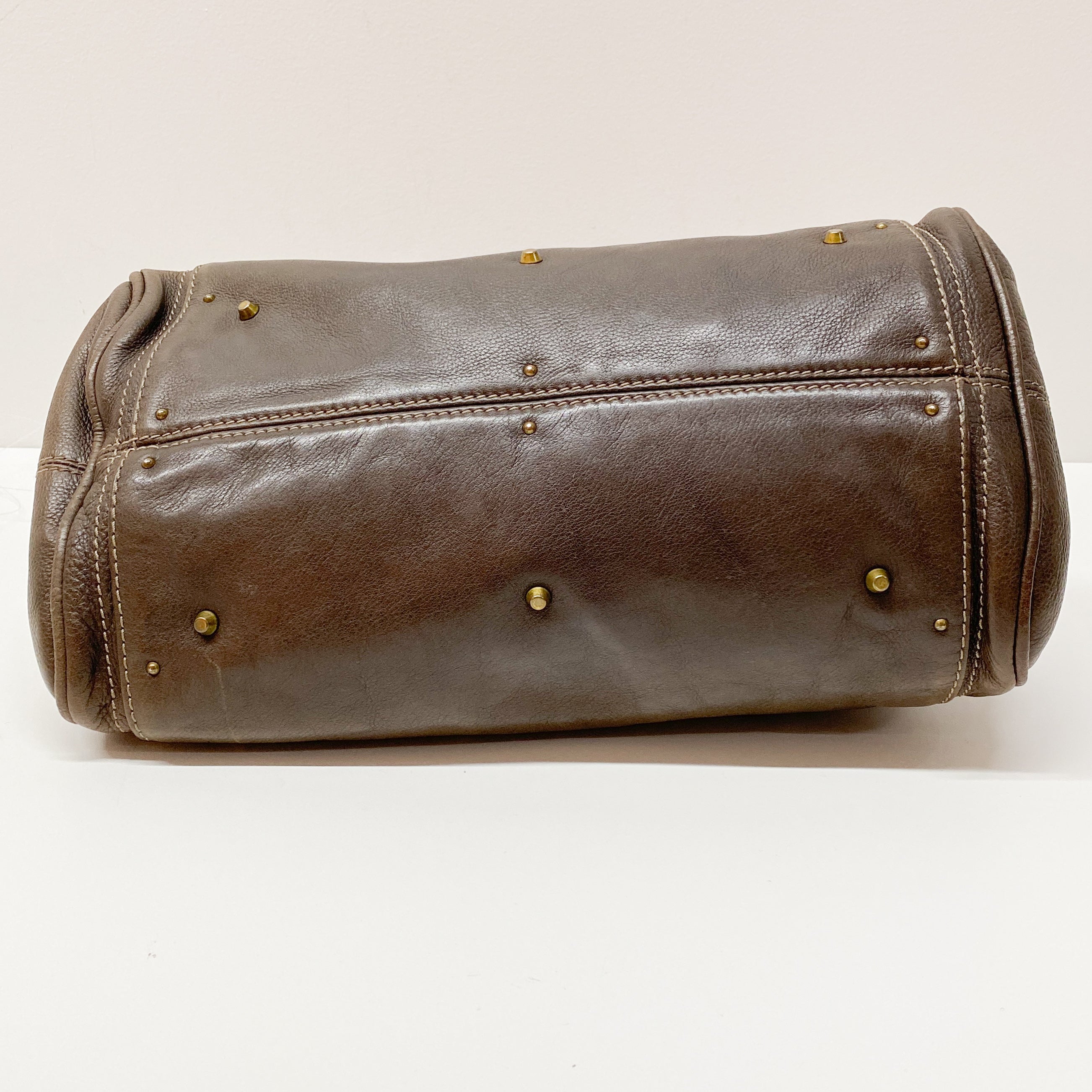Paddington Brown Leather Two Way Bag