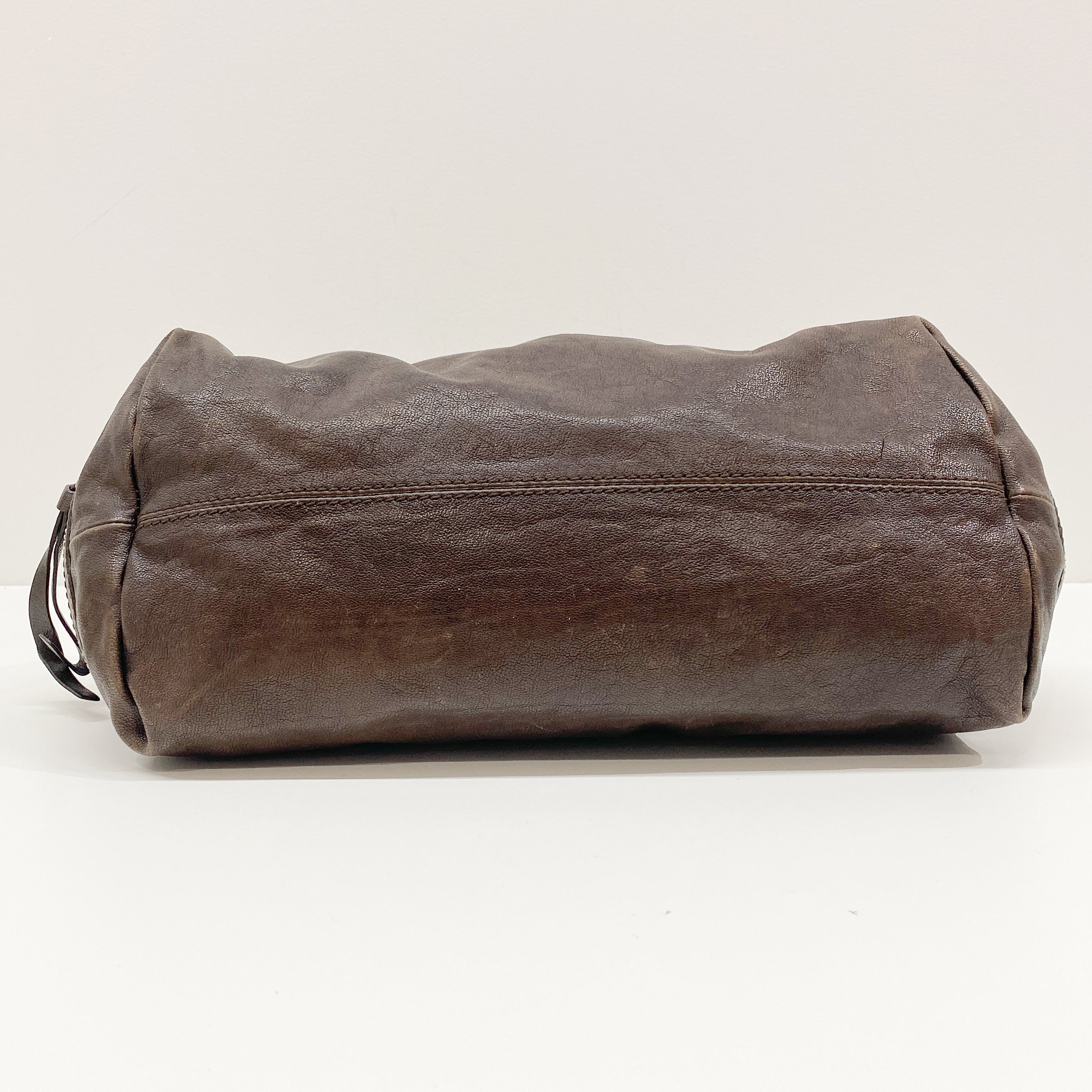 Kerala Brown Leather Shoulder Bag
