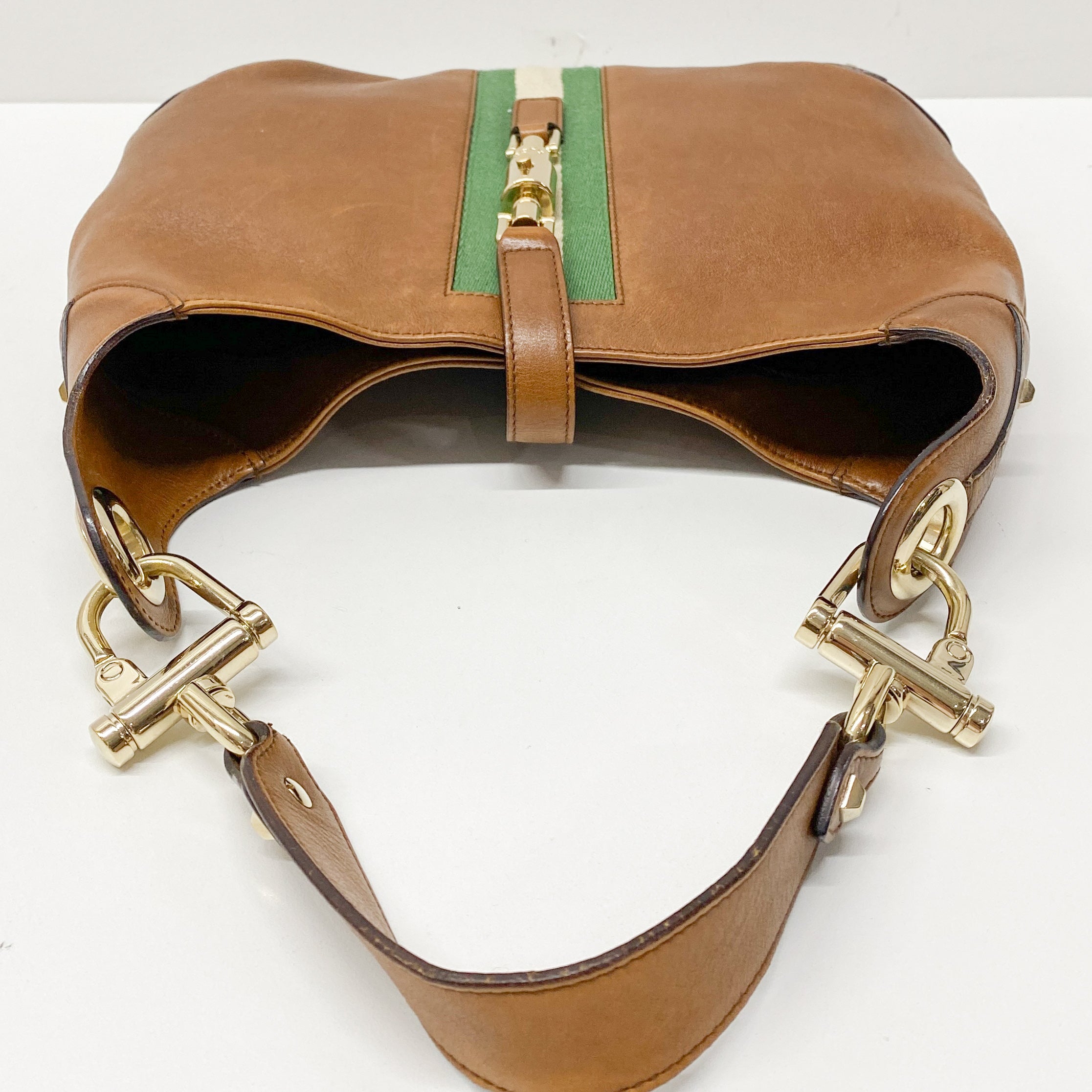 Jackie Brown Leather Shoulder Bag