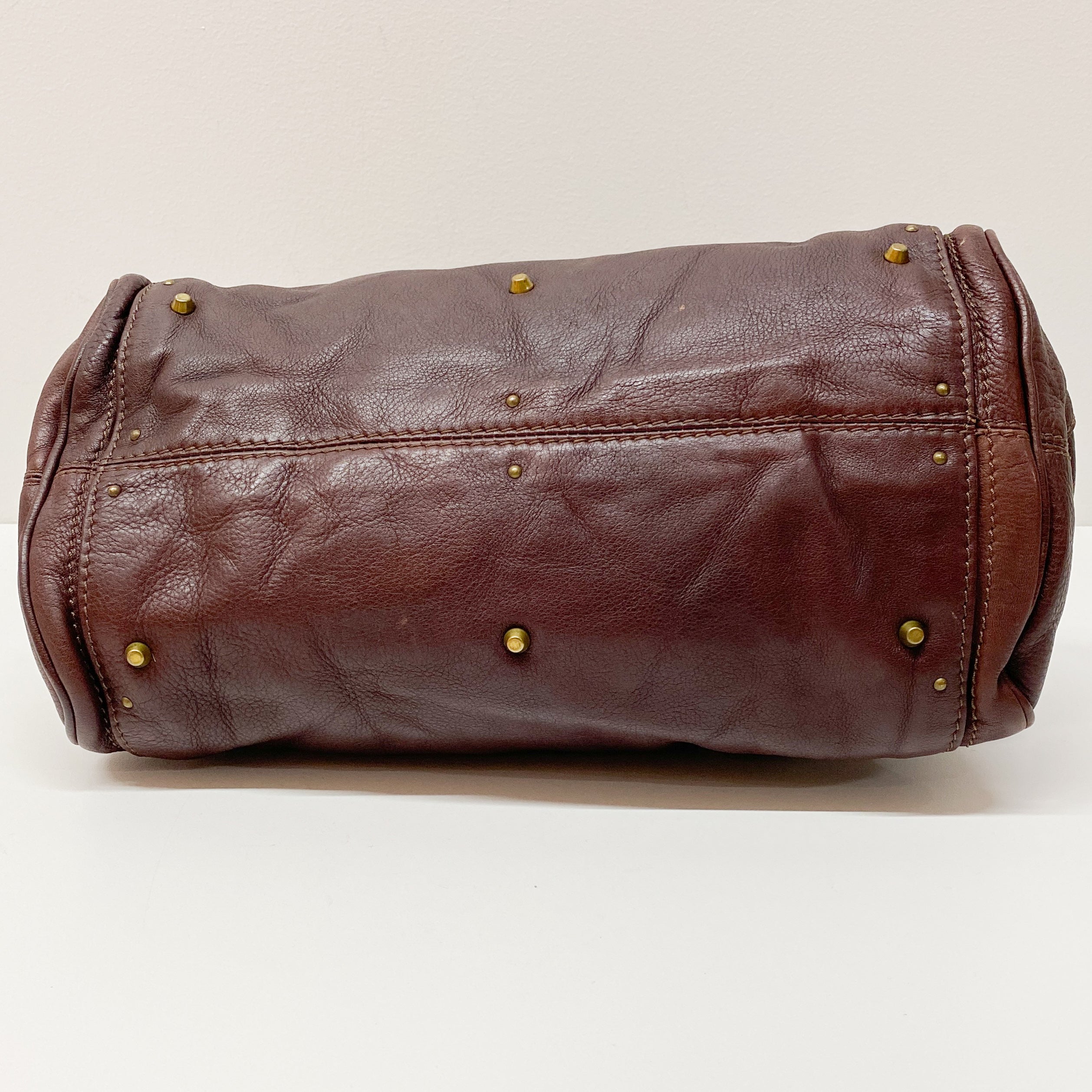 Paddington Brown Leather Shoulder Bag