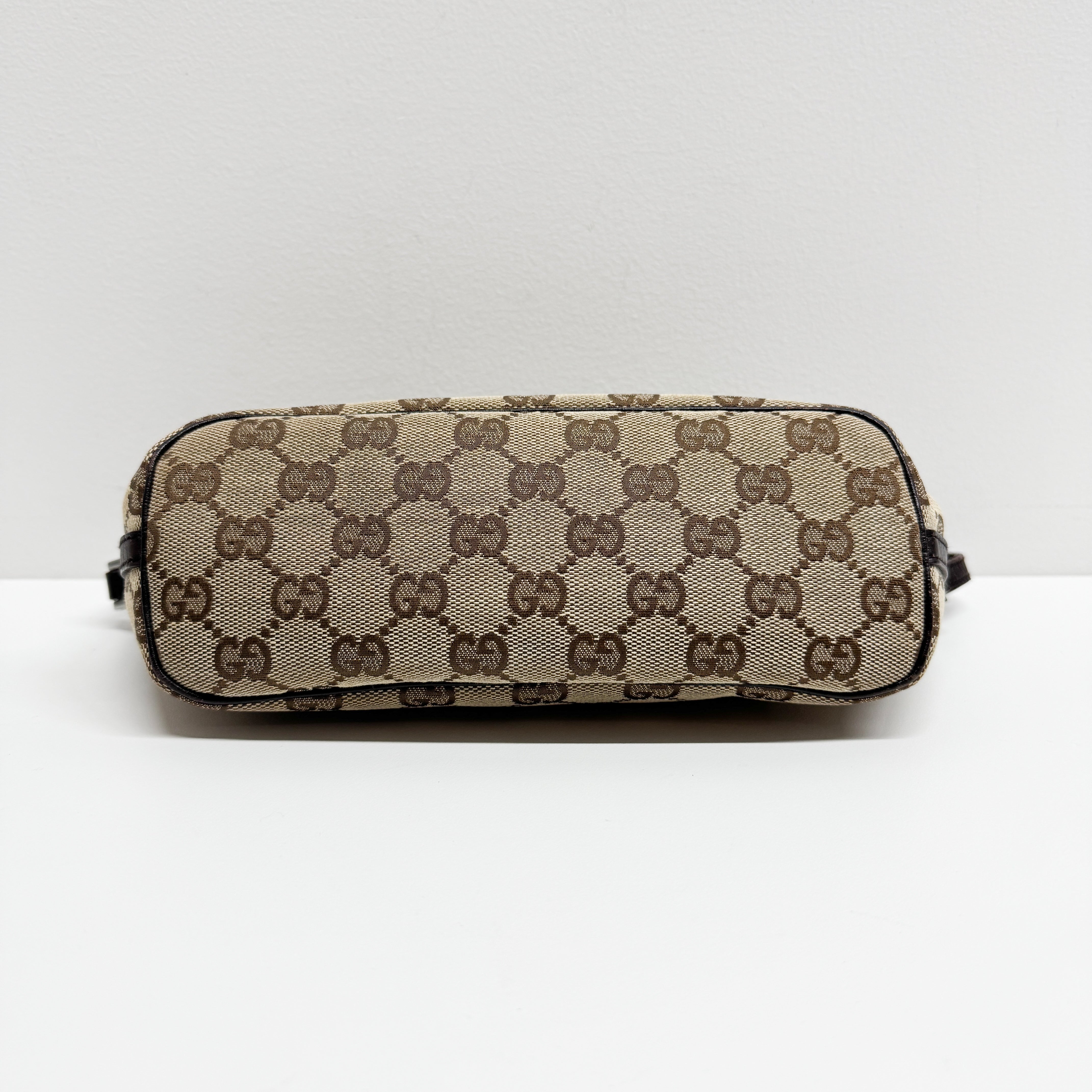 Boat GG Brown Canvas Pouch