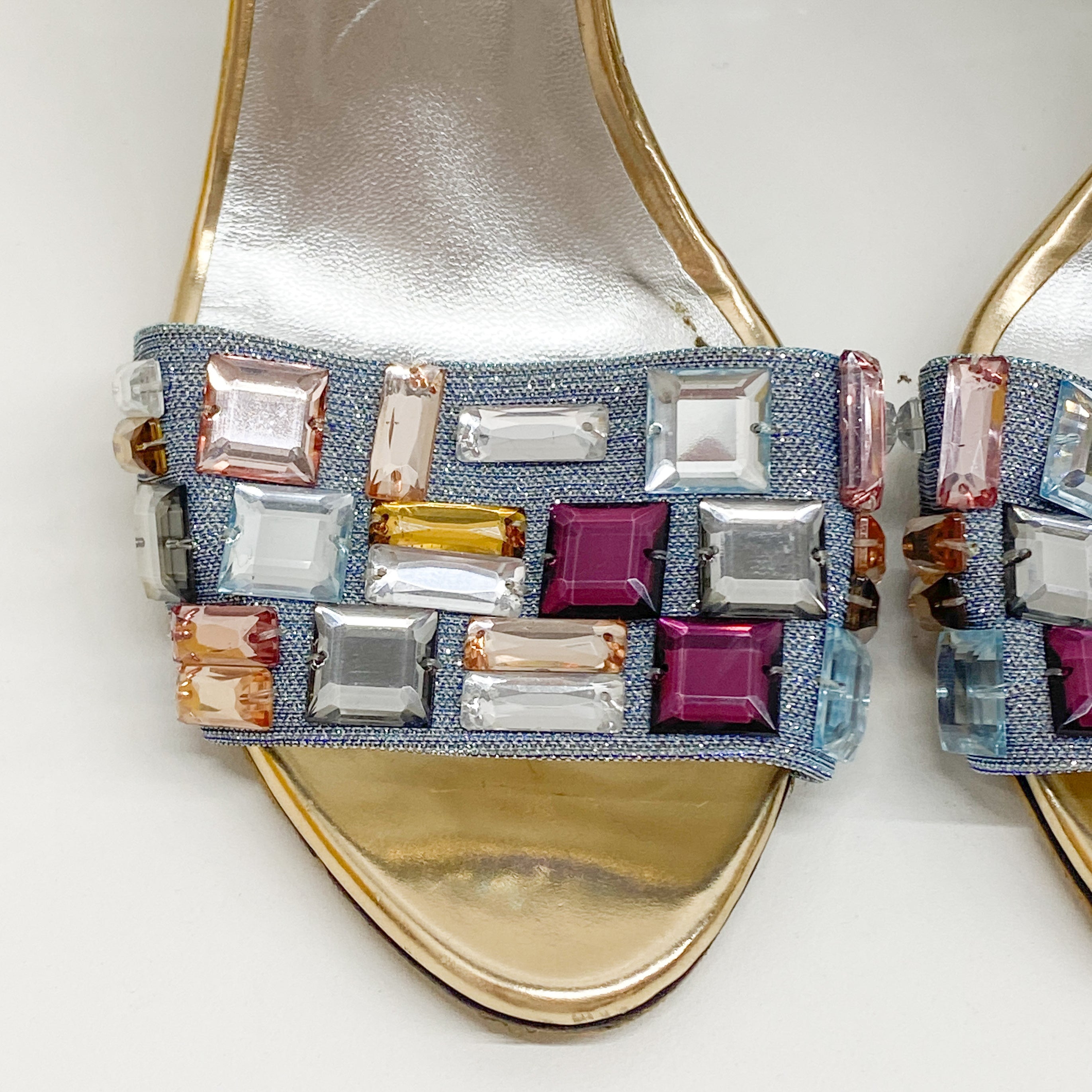 Size 38 EU Crystal Heels