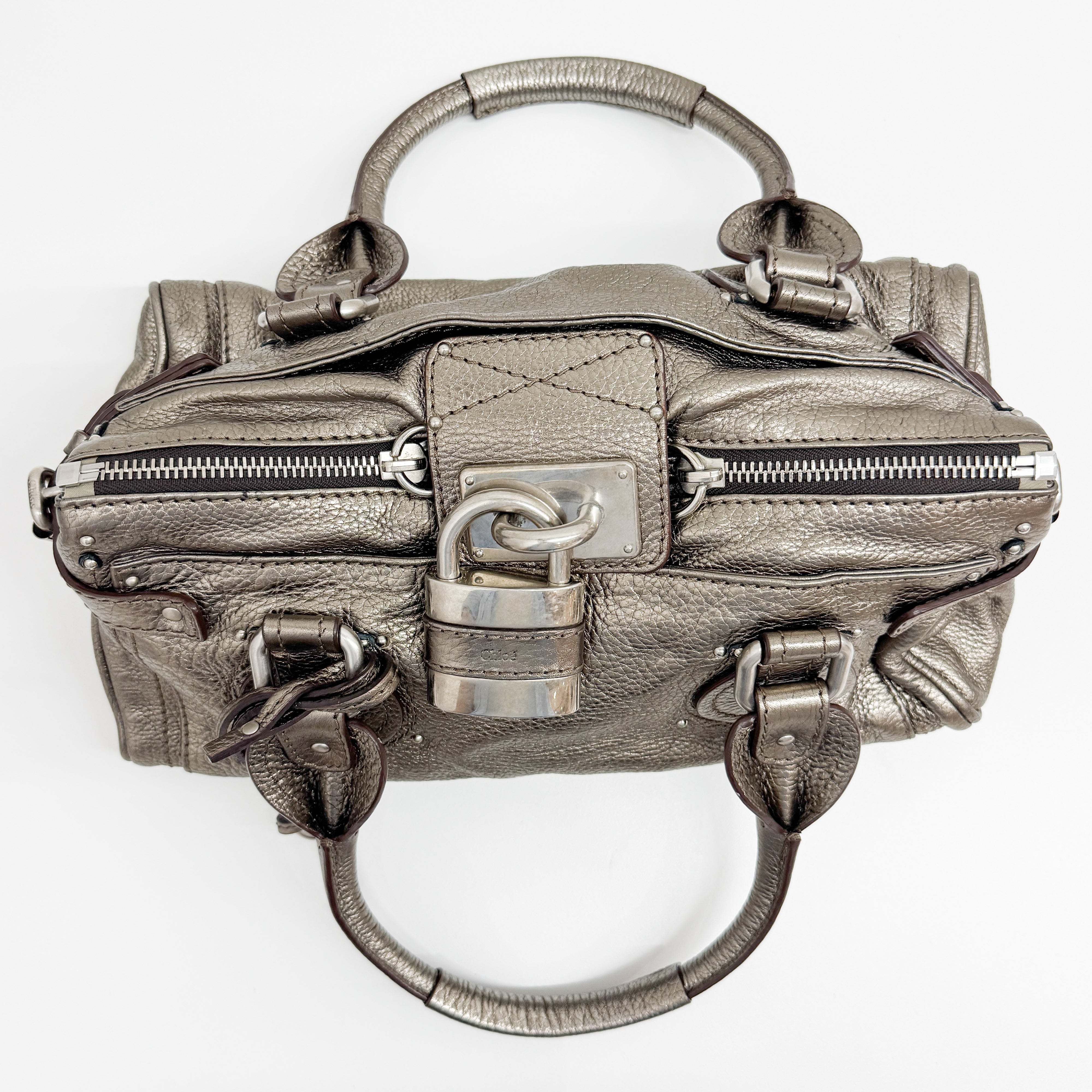 Paddington Bronze Leather Shoulder Bag