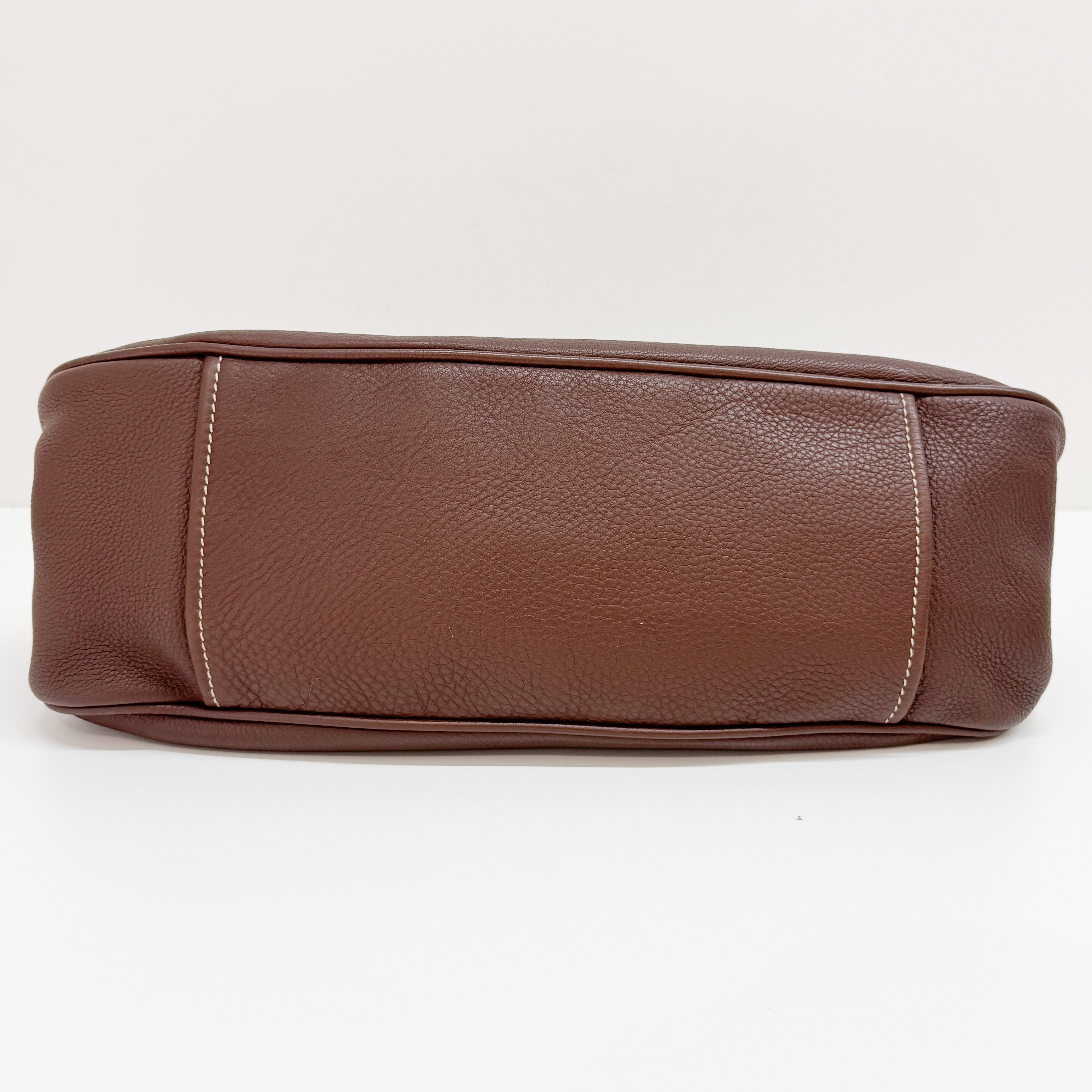 Brown Leather Shoulder Bag