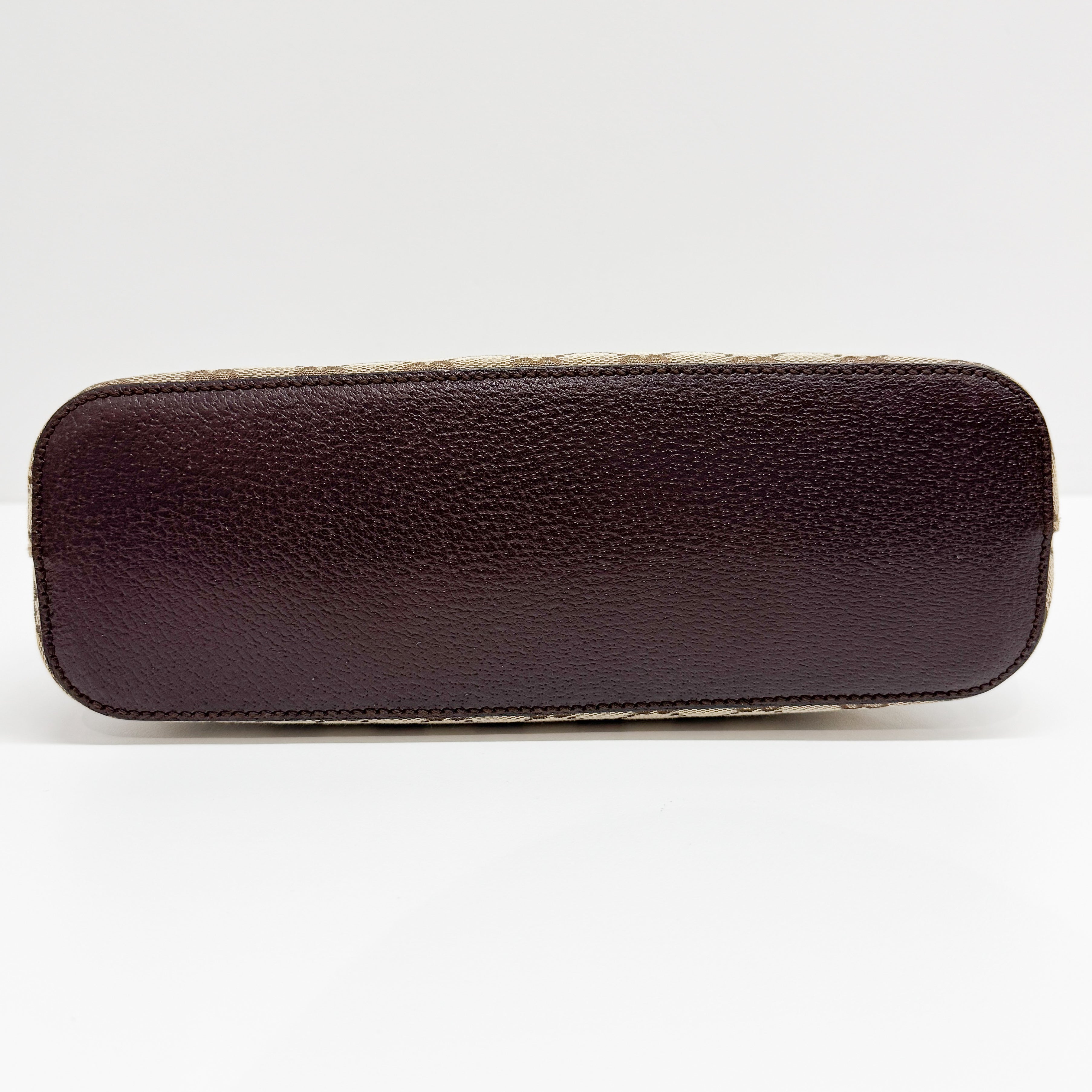 GG Canvas Brown Shoulder Bag