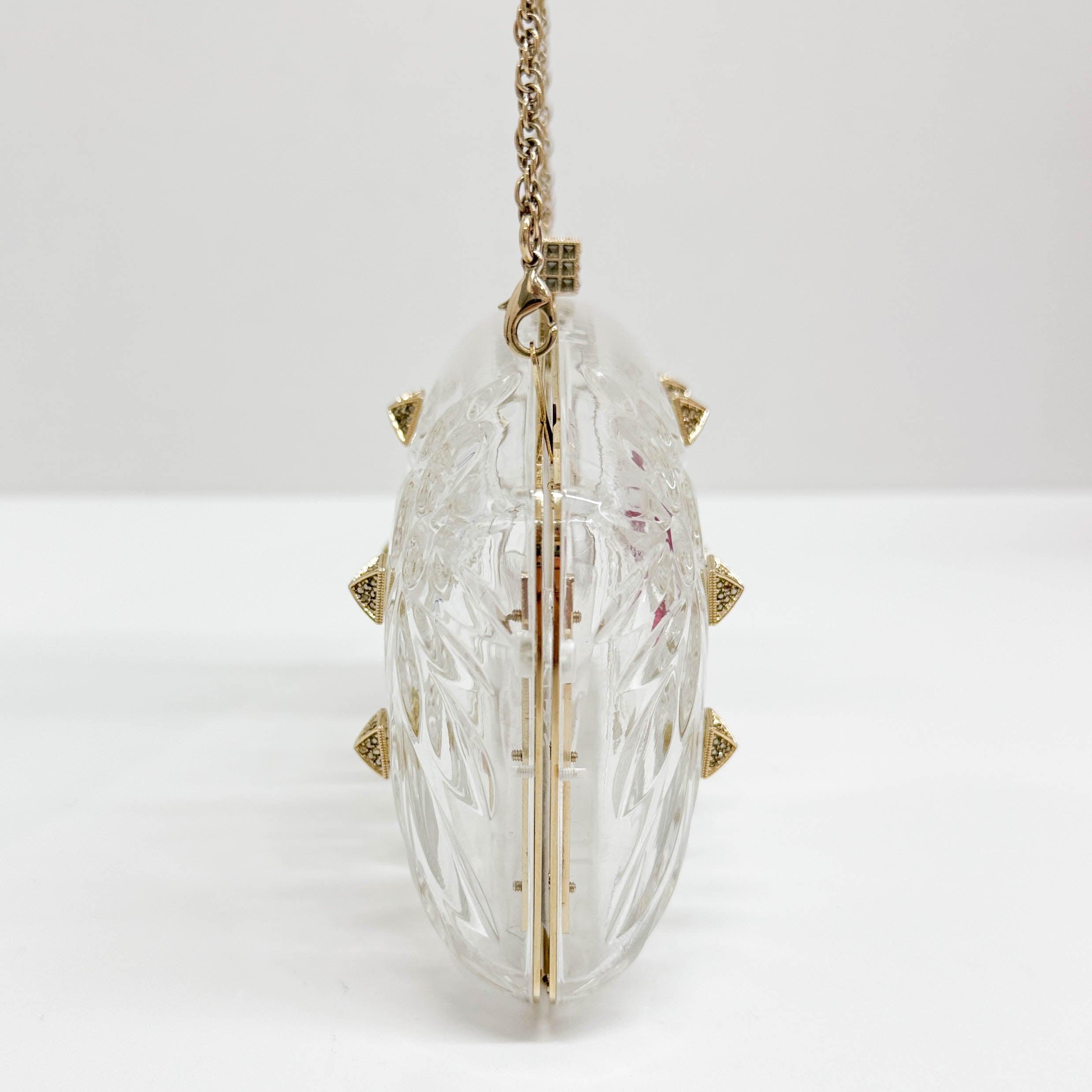 Studs Clear Plastic Two Way Bag