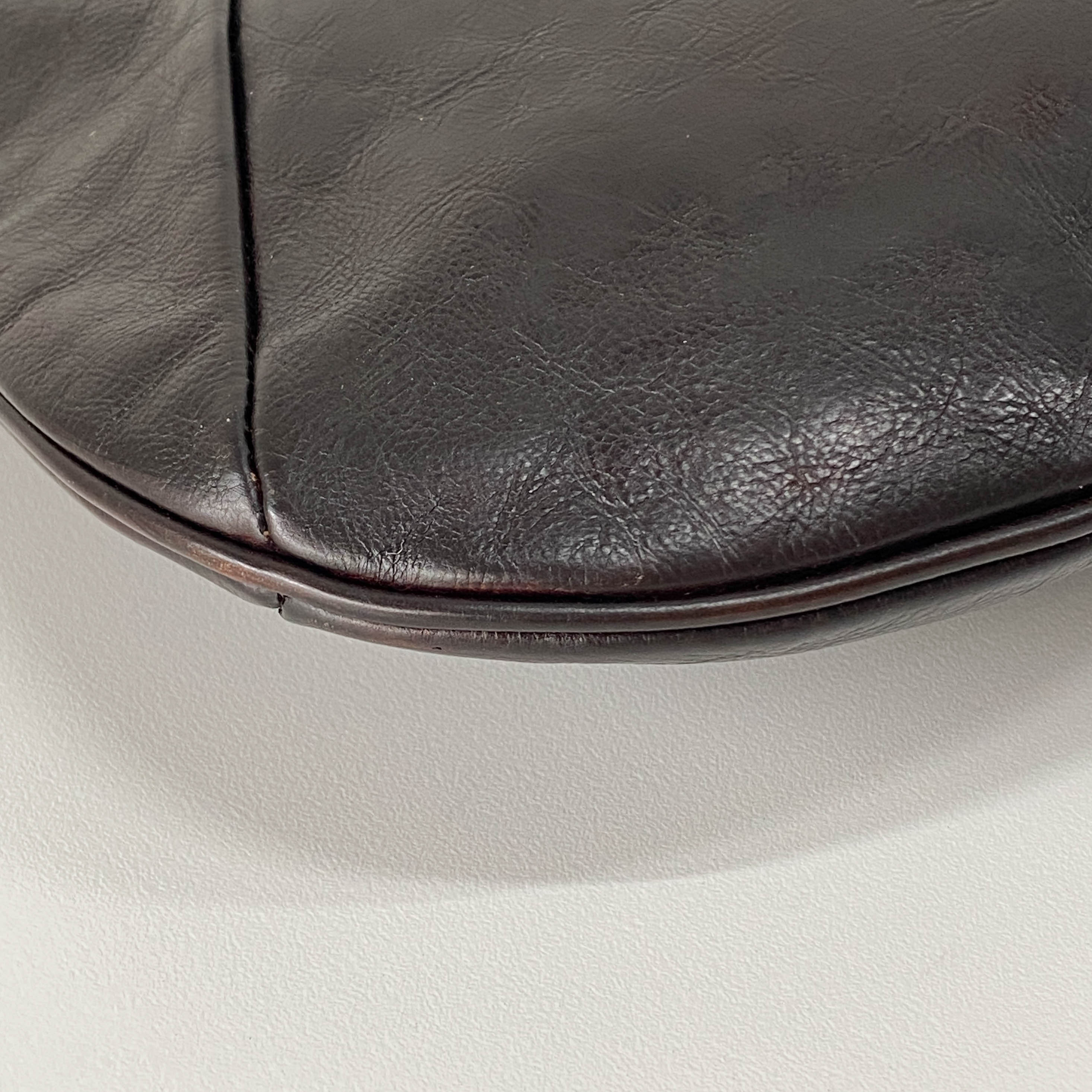 Mombasa Mini Brown Leather Handbag