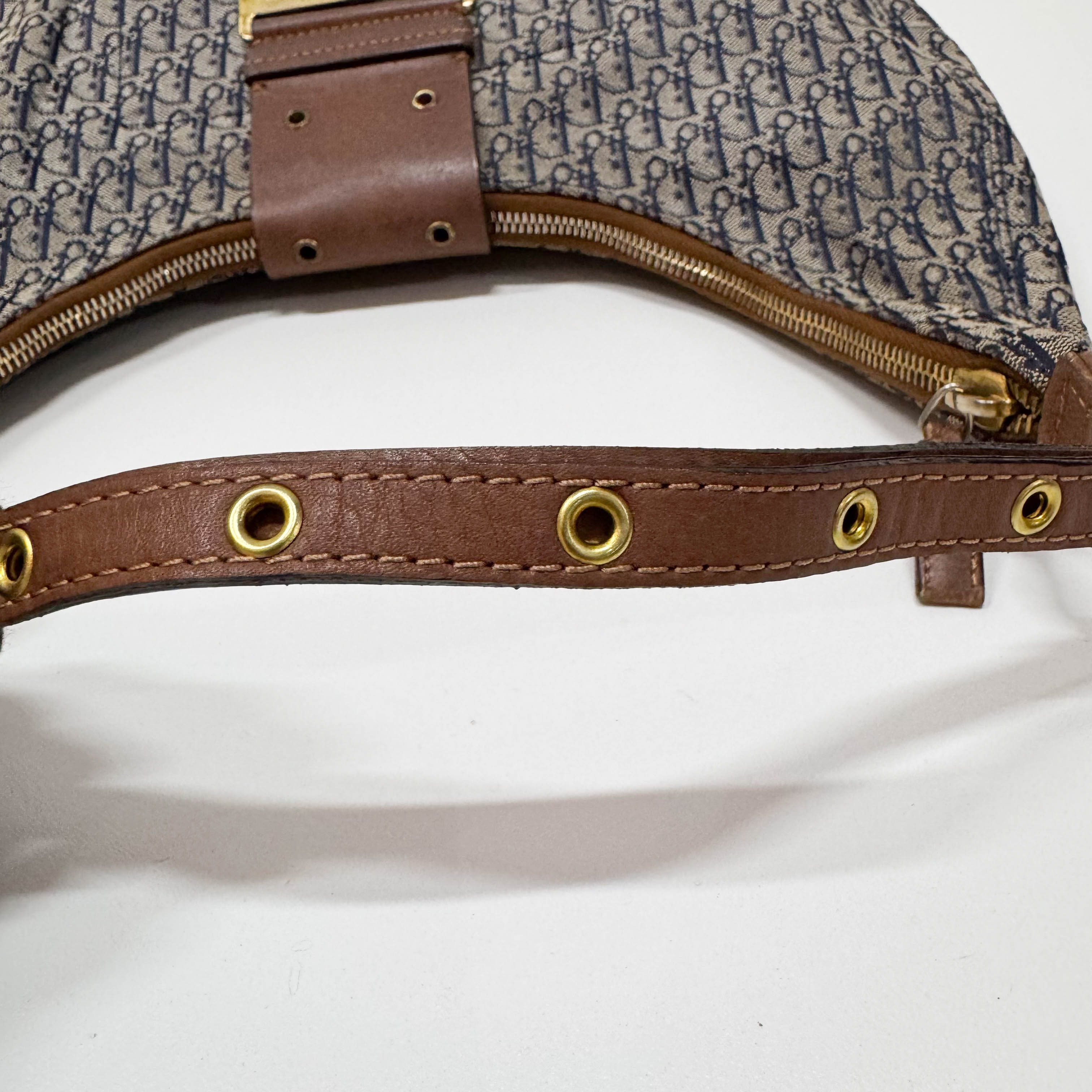 Street Chic Blue Trotter Hobo Shoulder Bag