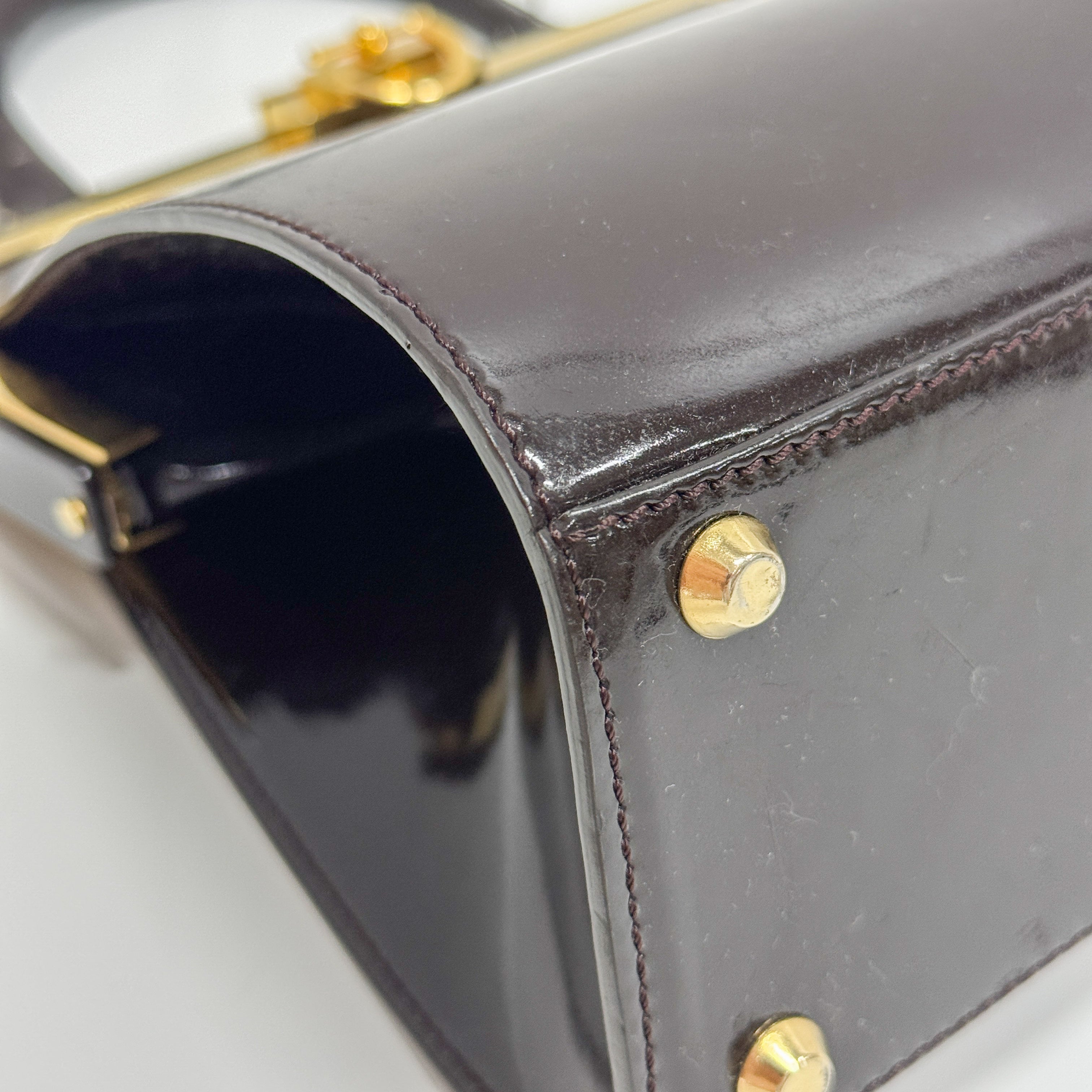 Brown Leather Handbag