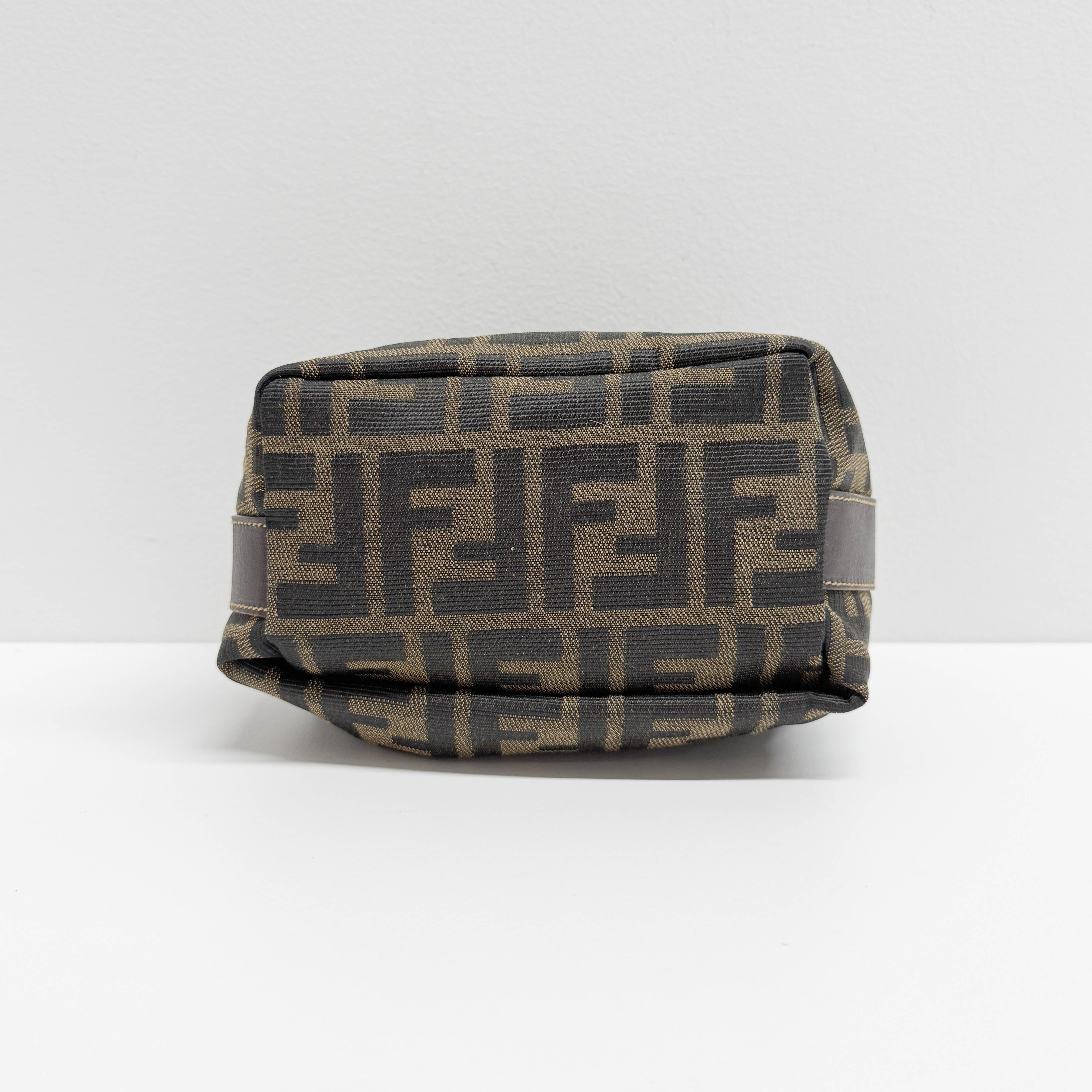 Zucca Brown Canvas Pouch