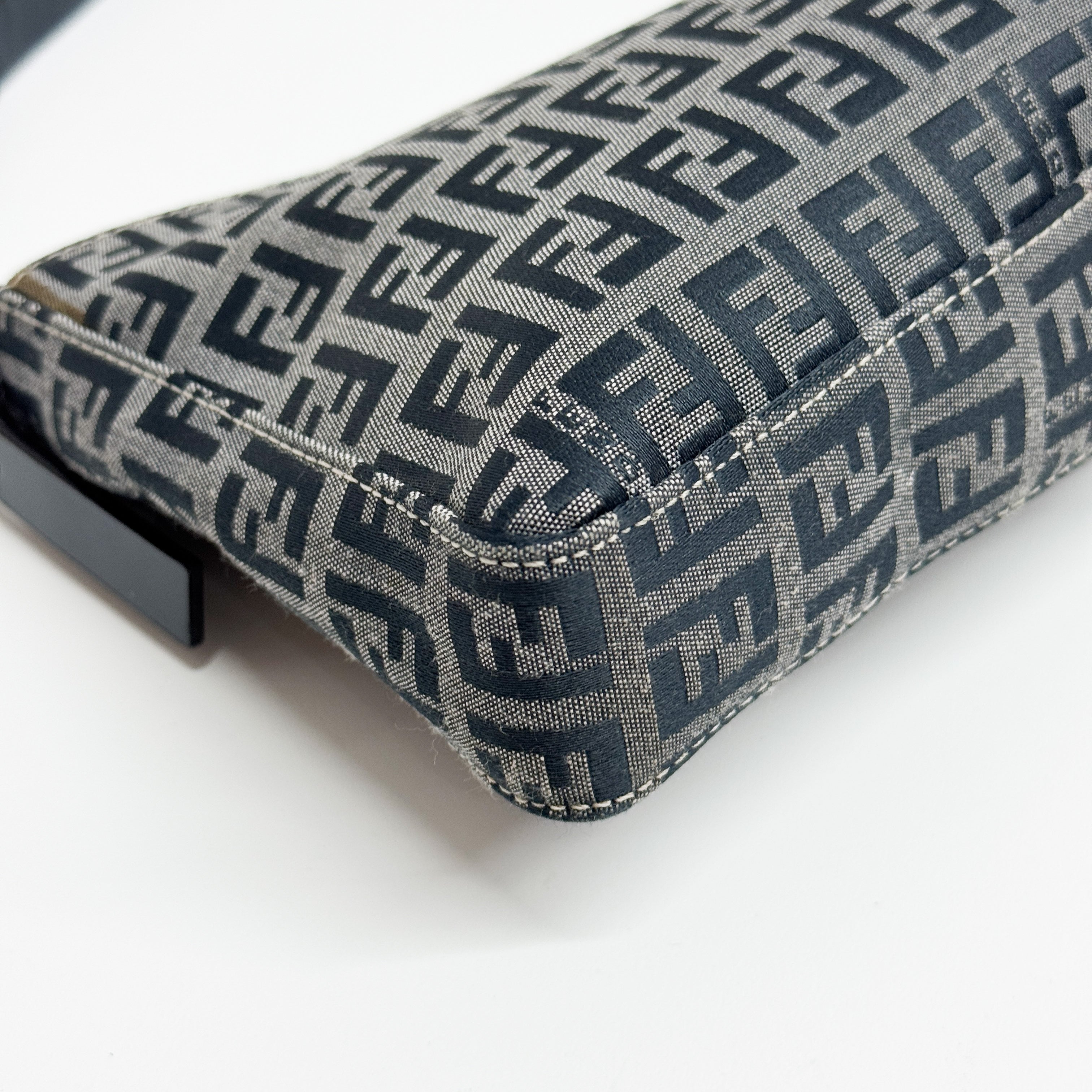 Zucchino Blue Canvas Shoulder Bag