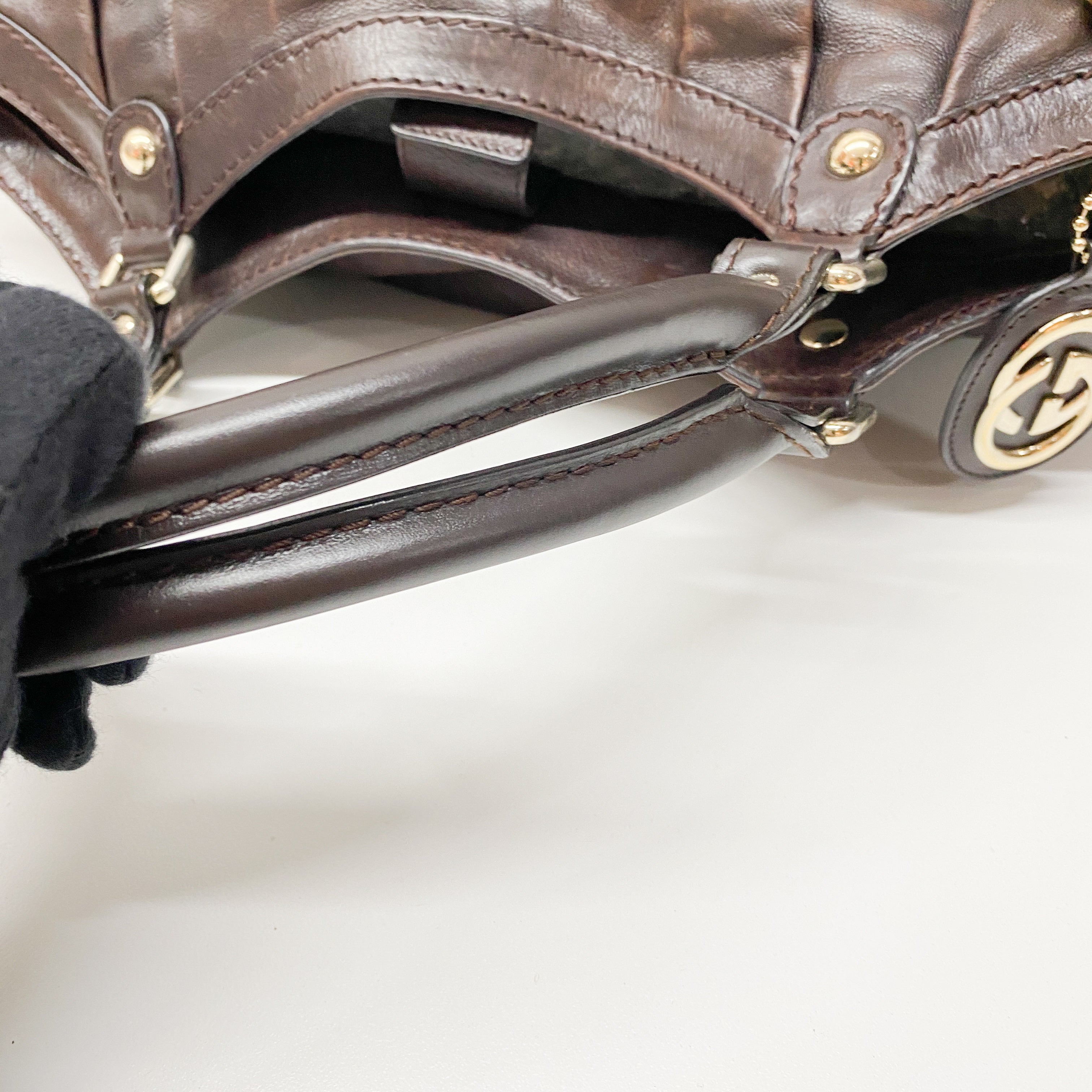 Brown Leather Tote Bag