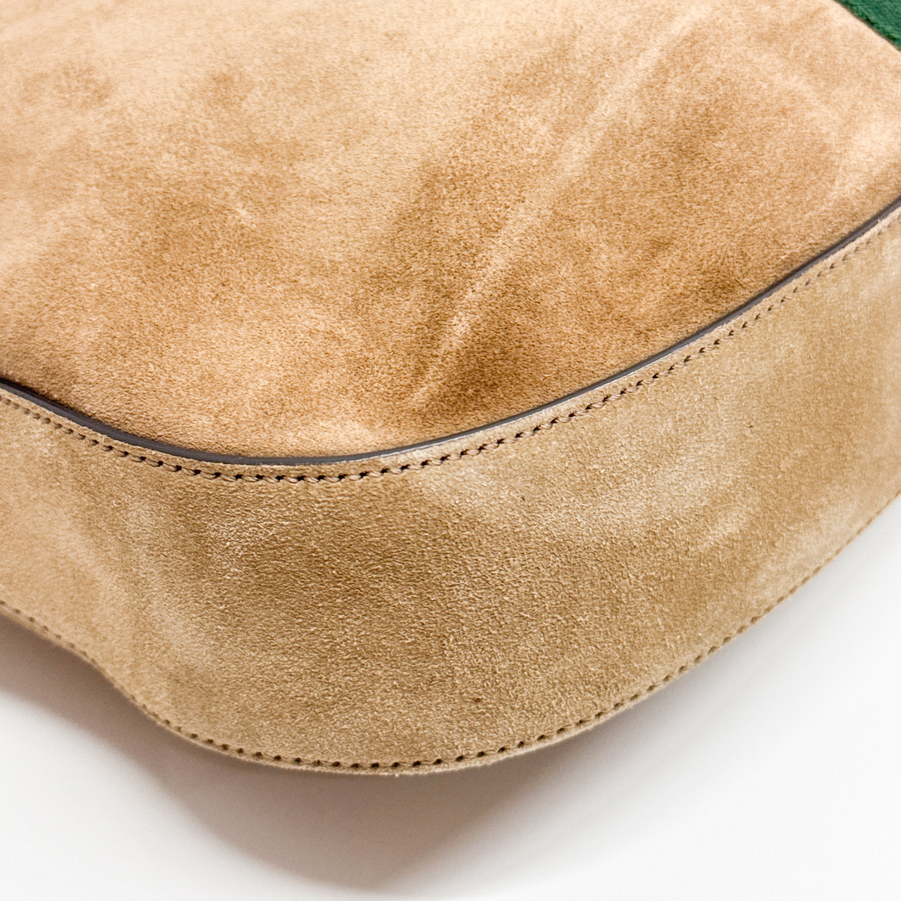 Jackie Brown Suede Shoulder Bag