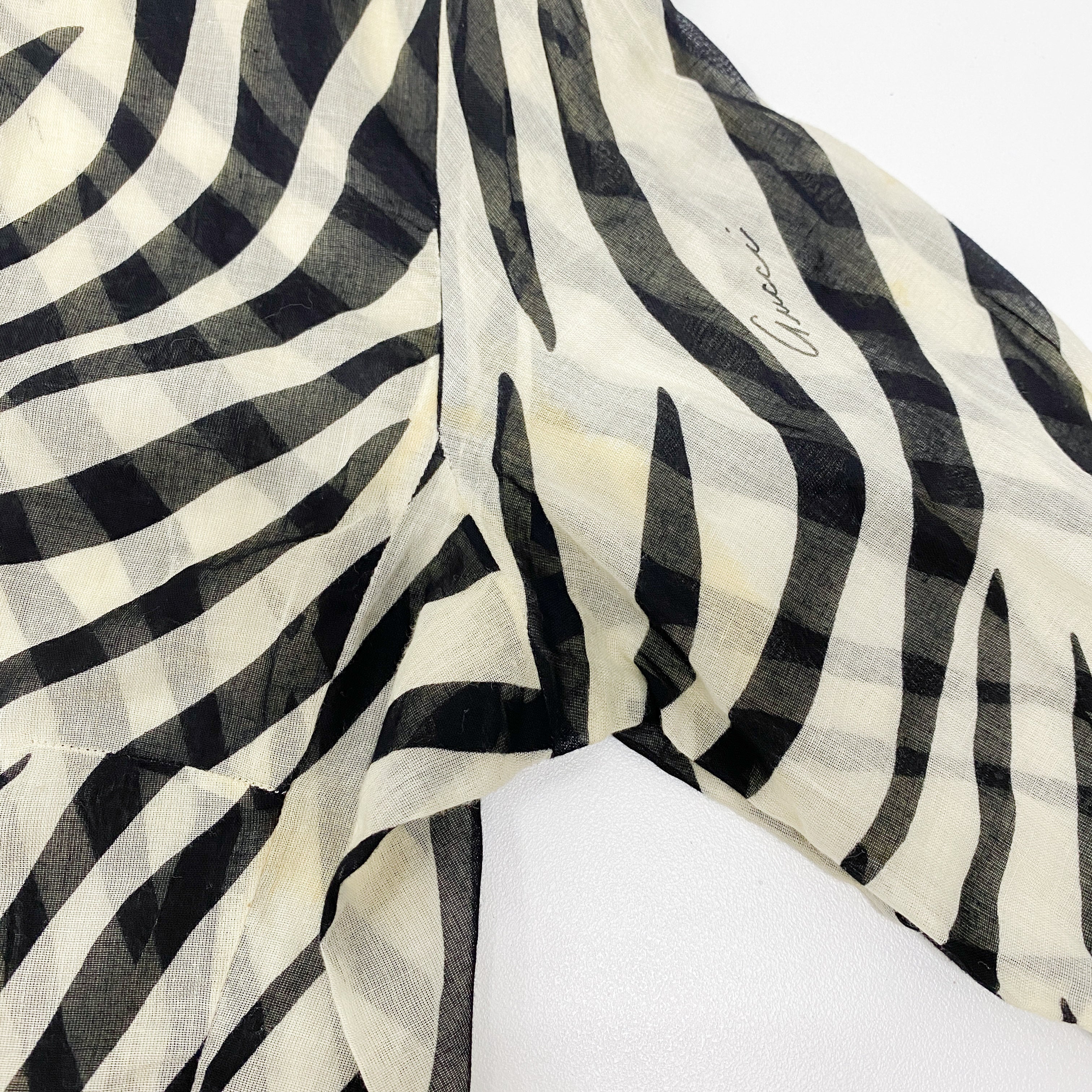 Size 40 Zebra Print Cotton T shirt