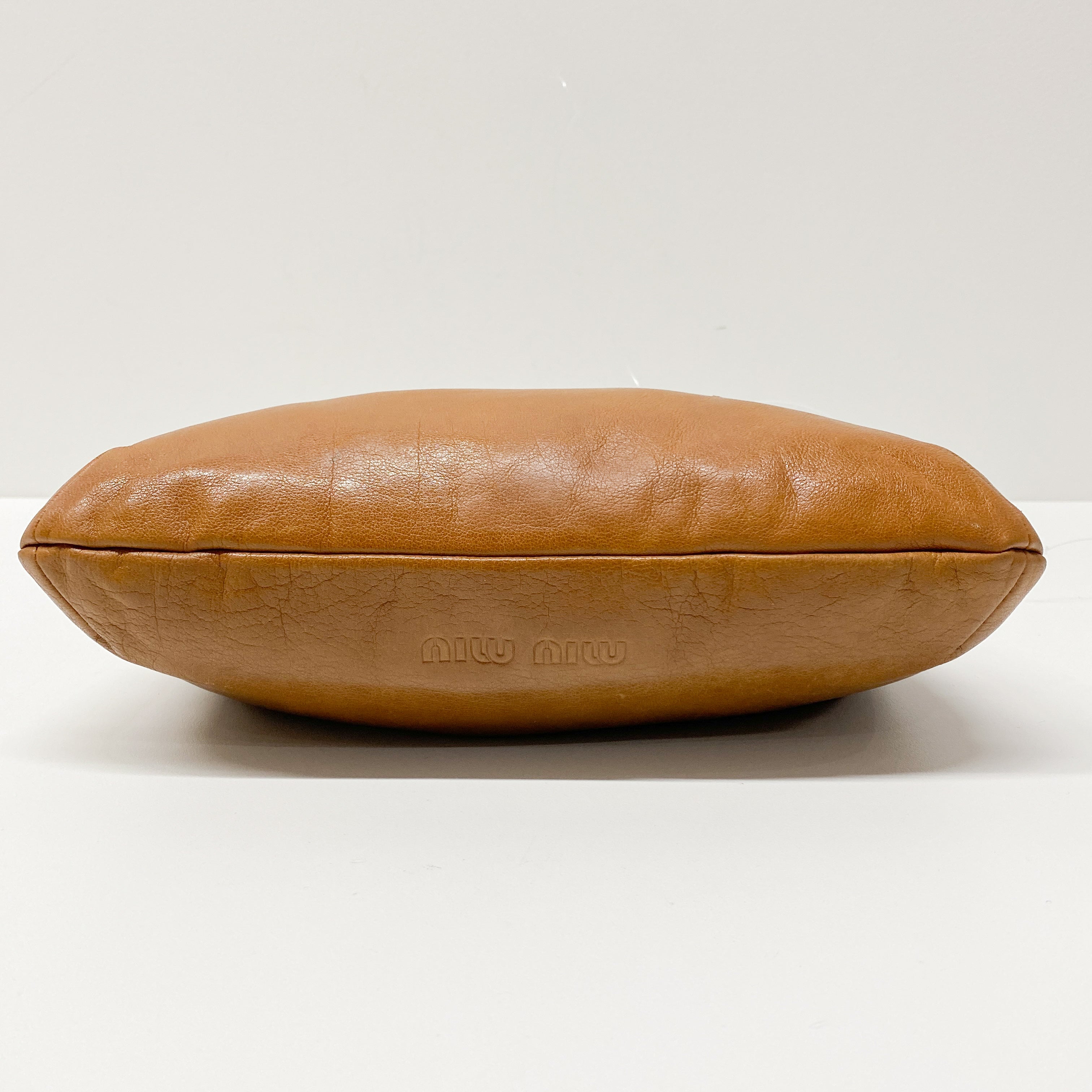 Brown Leather Shoulder Bag