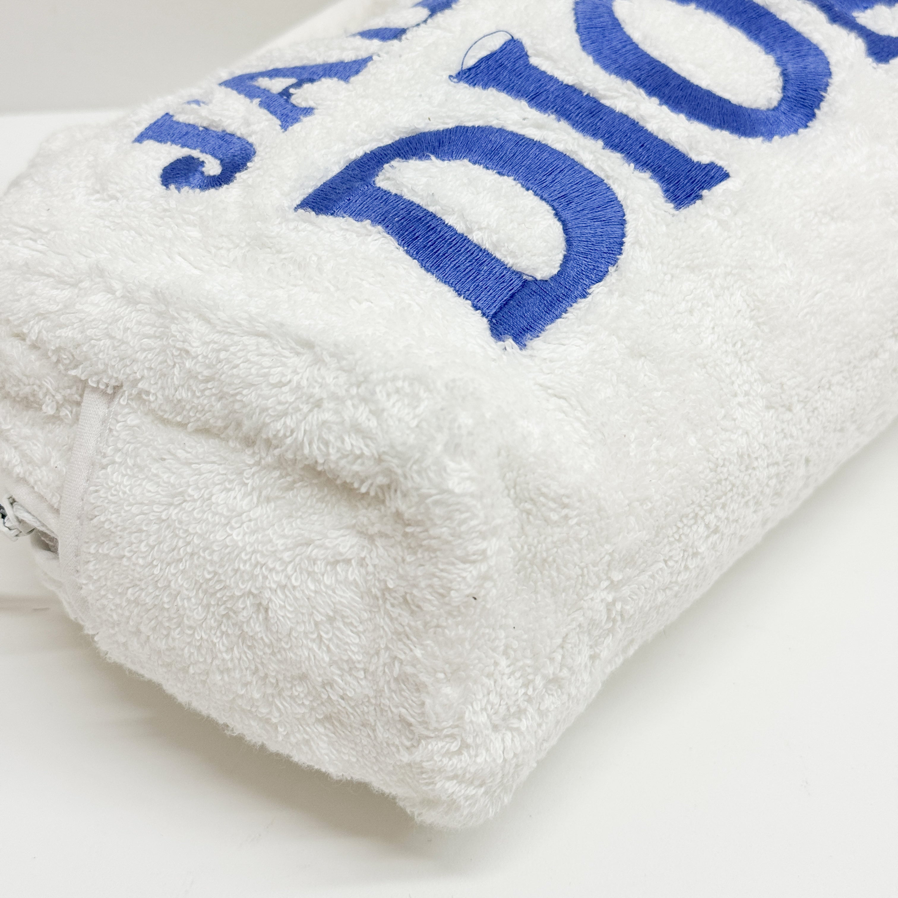 J'Adore Dior Terry Towel Mini Boston Bag