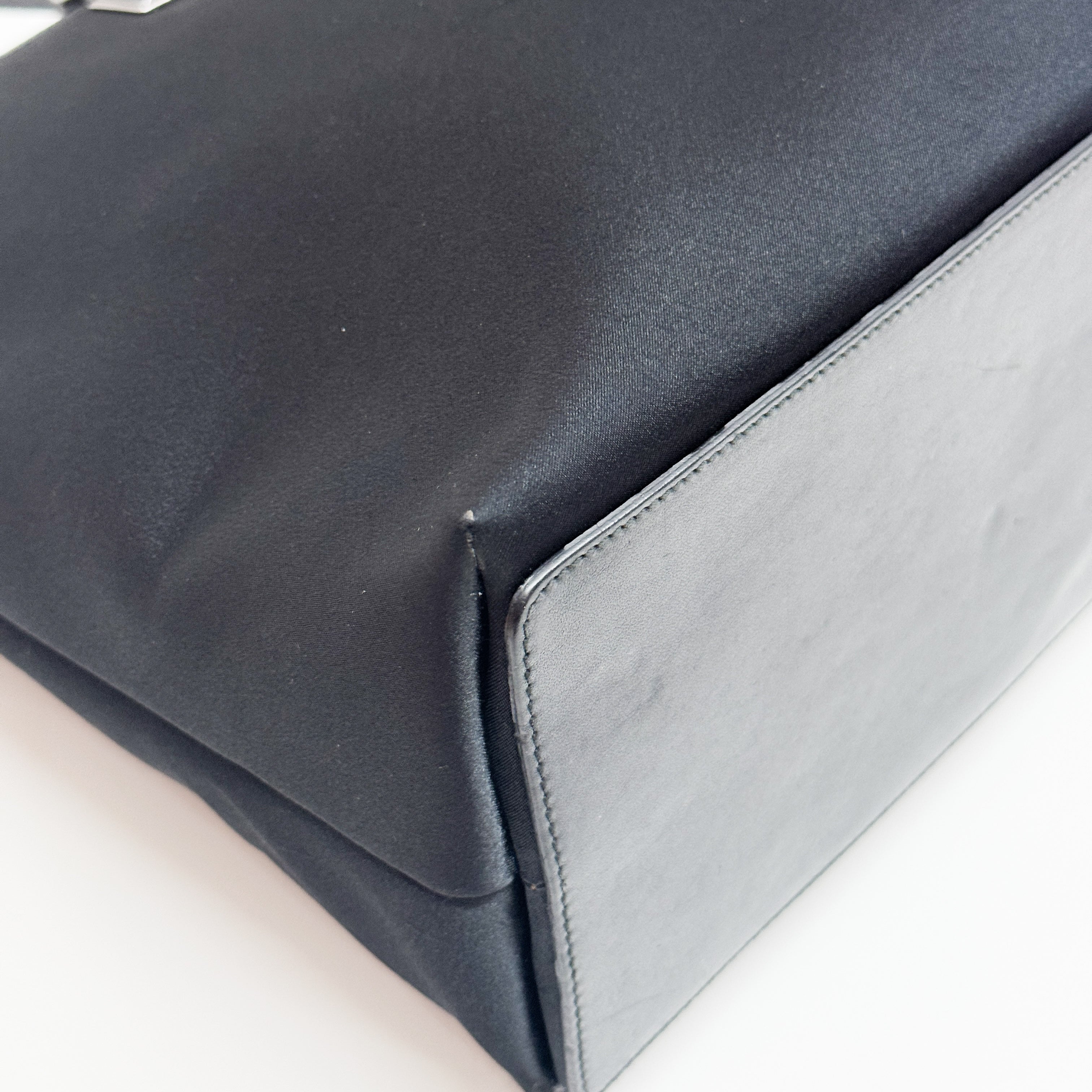 Black Nylon Shoulder Bag