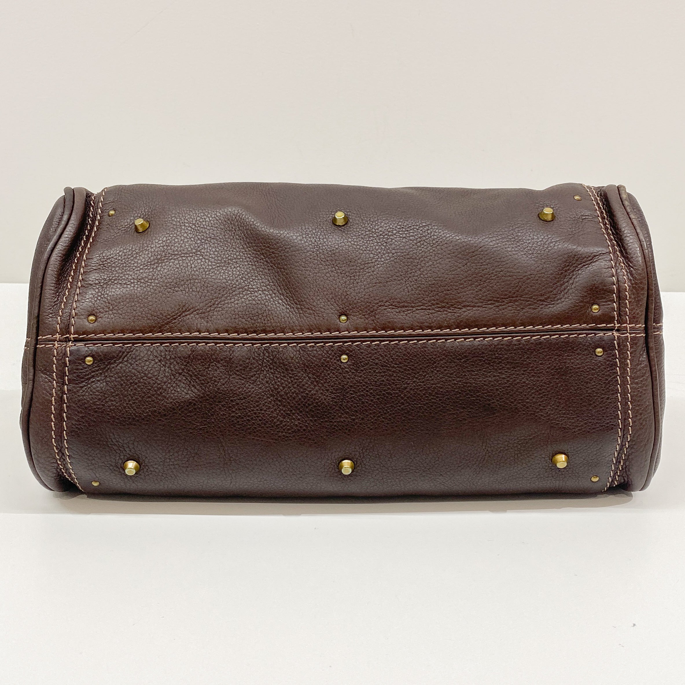 Paddington Brown Leather Shoulder Bag