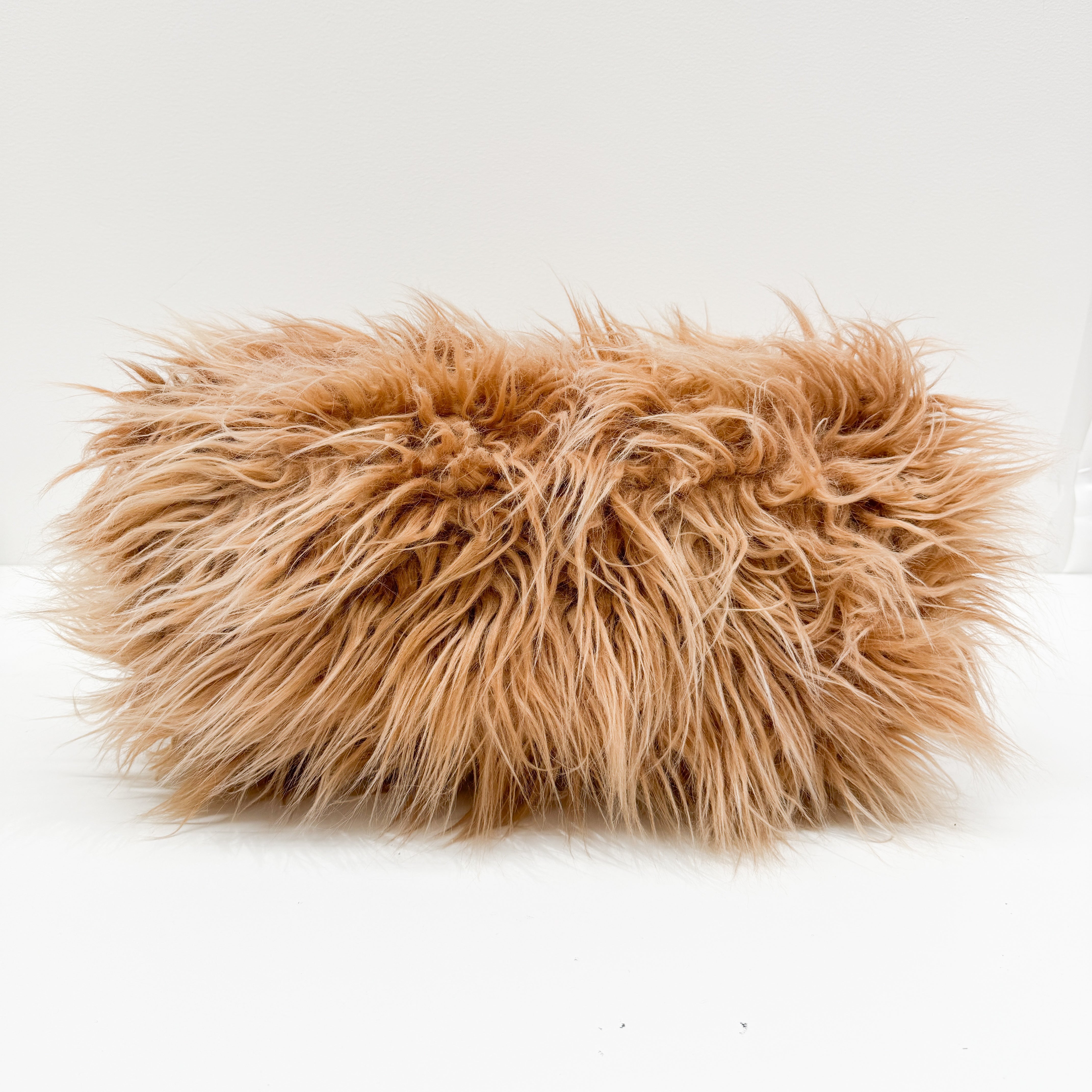 Kidassia Brown Eco Faux Fur Tote Bag