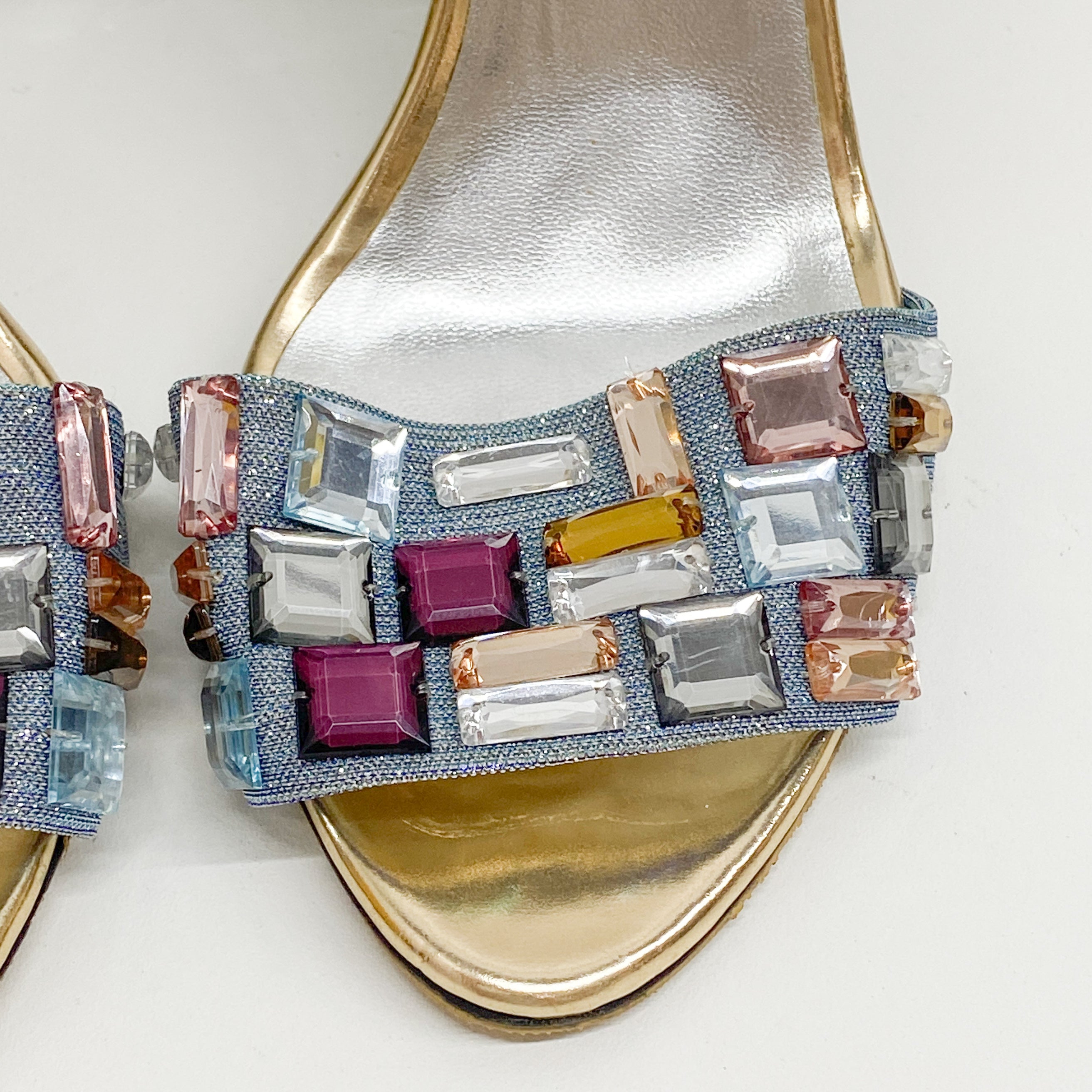 Size 38 EU Crystal Heels