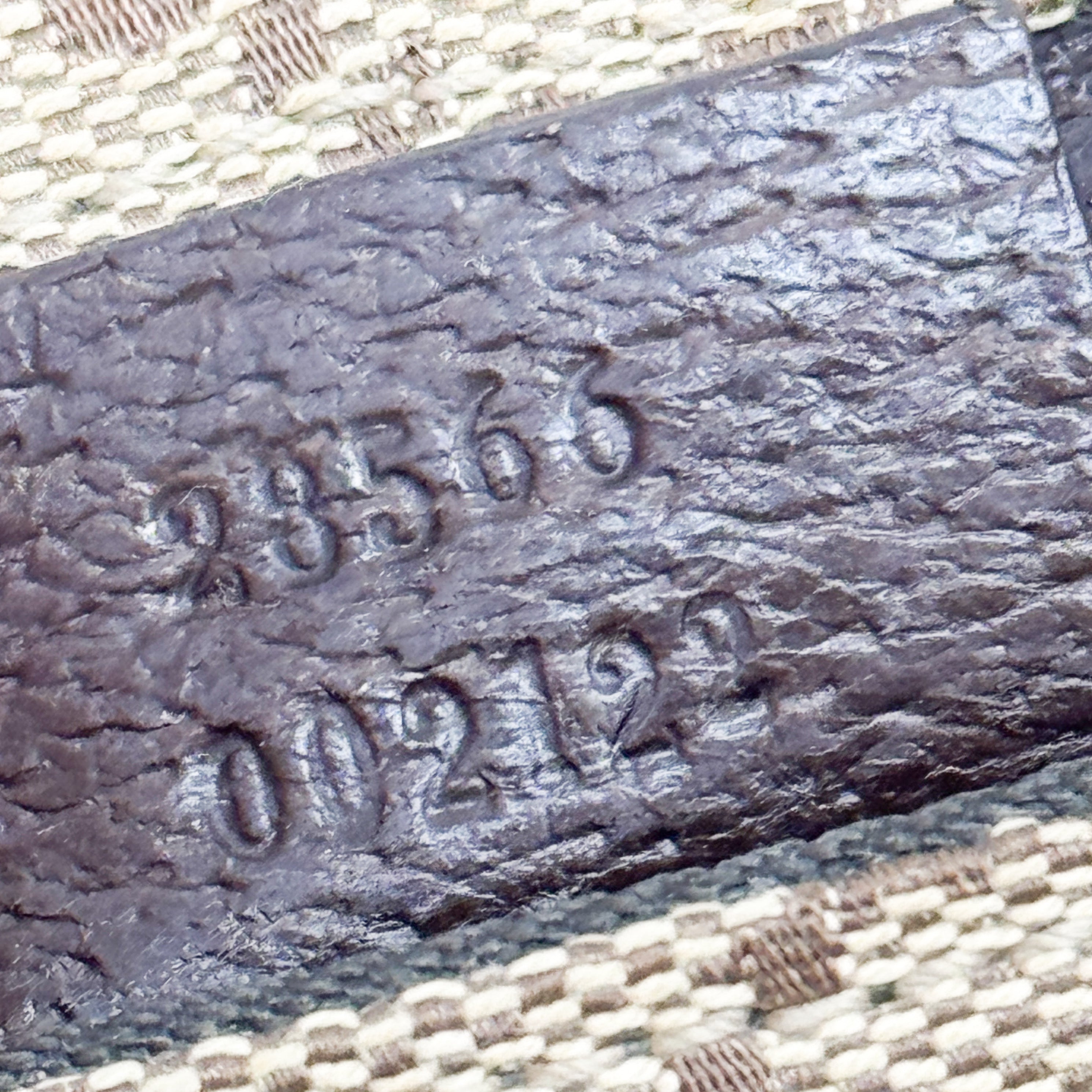 Brown GG Canvas Adjustable Fanny Pack