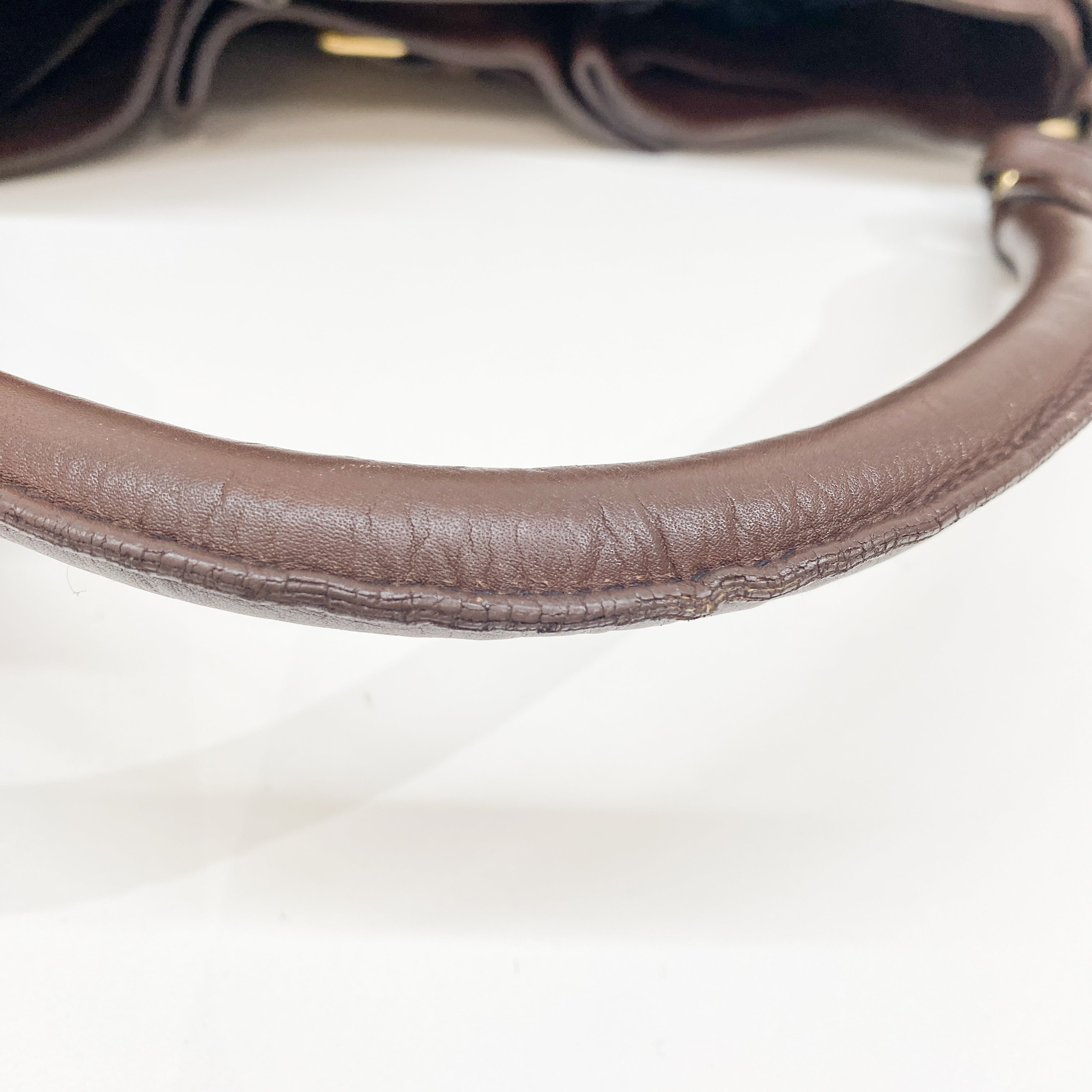 Brown Leather Shoulder Bag