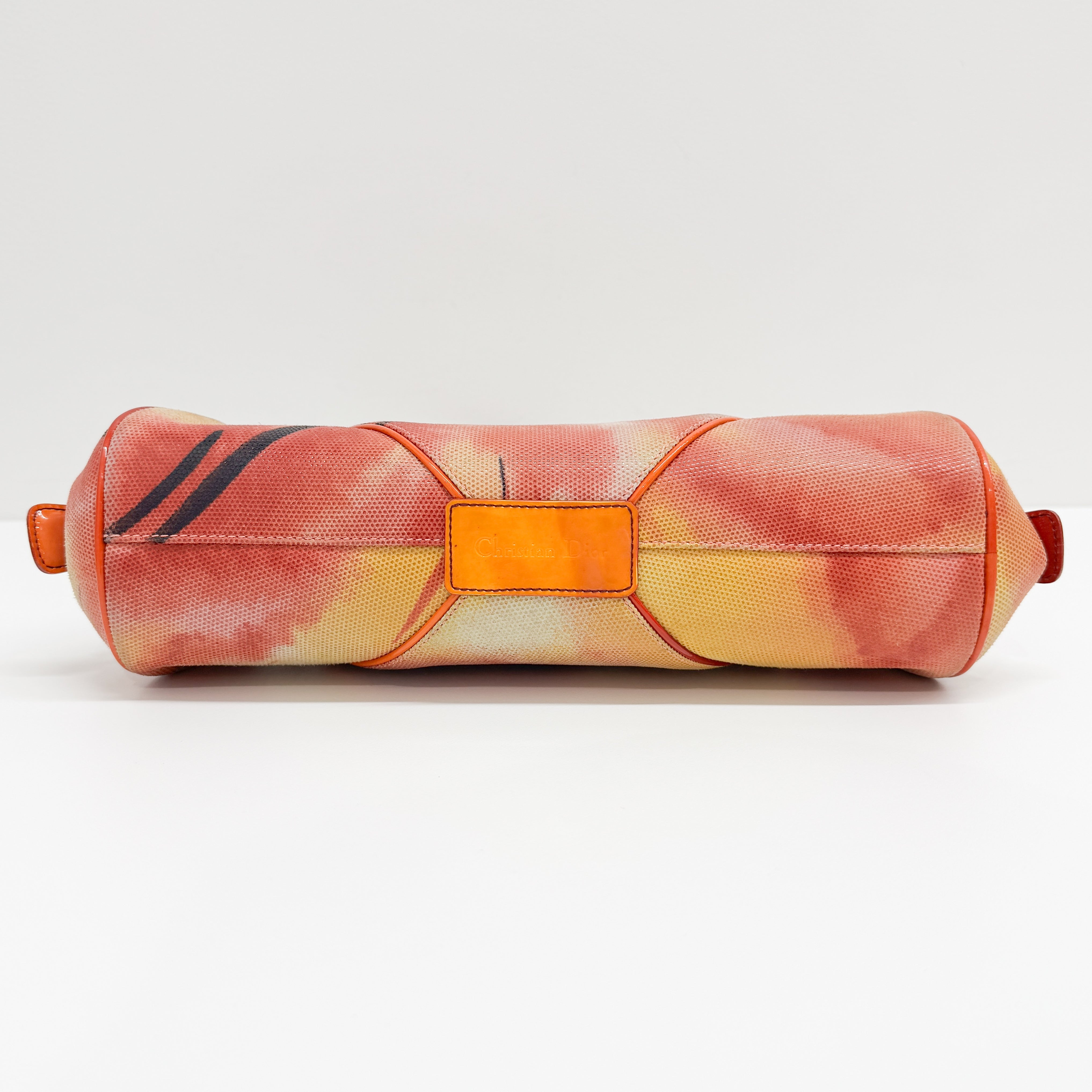 Vintage Orange  Cloth Shoulder Bag