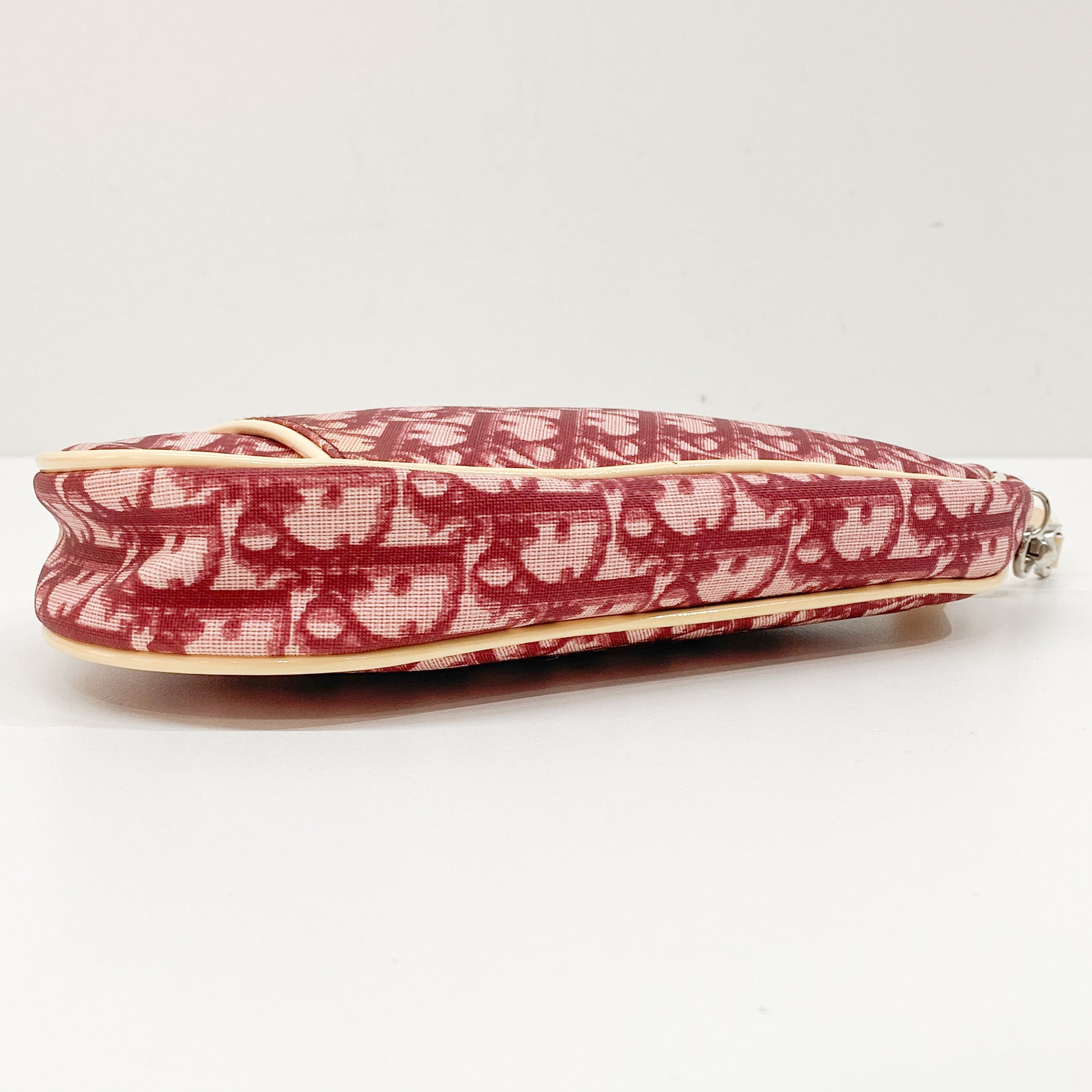 Saddle Red Trotter Canvas Shoulder Bag