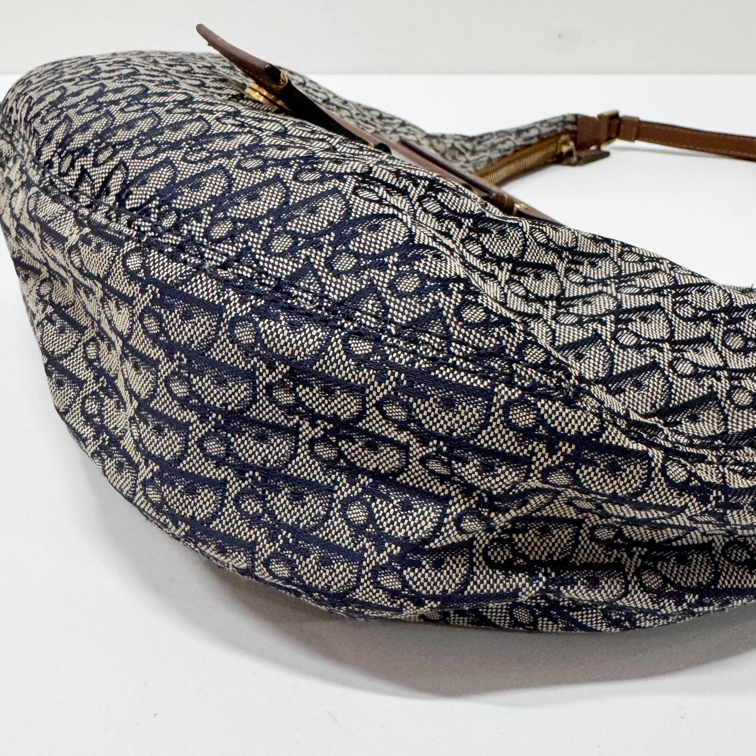 Street Chic Blue Trotter Hobo Shoulder Bag