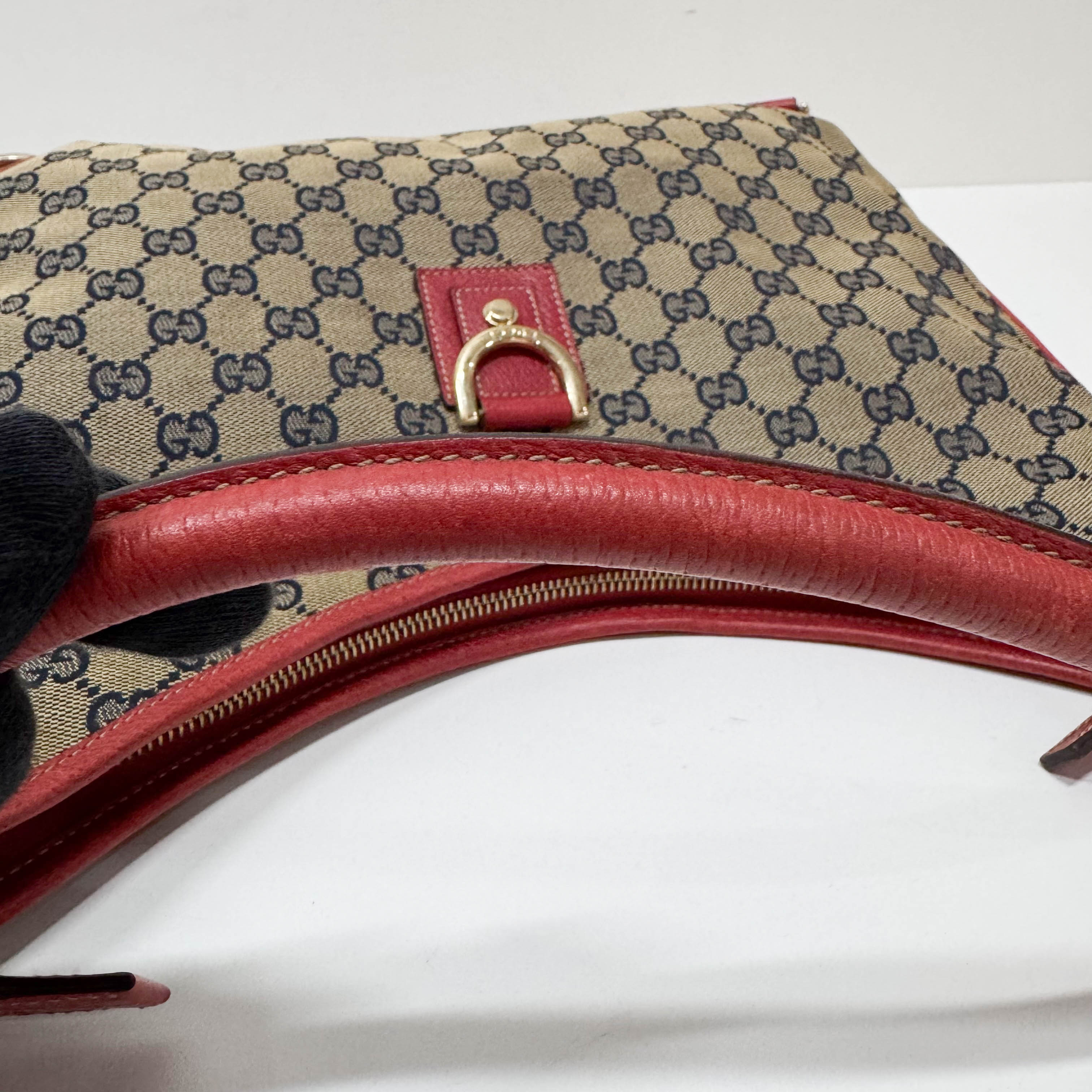 GG Canvas D-Ring Abbey Hobo Bag