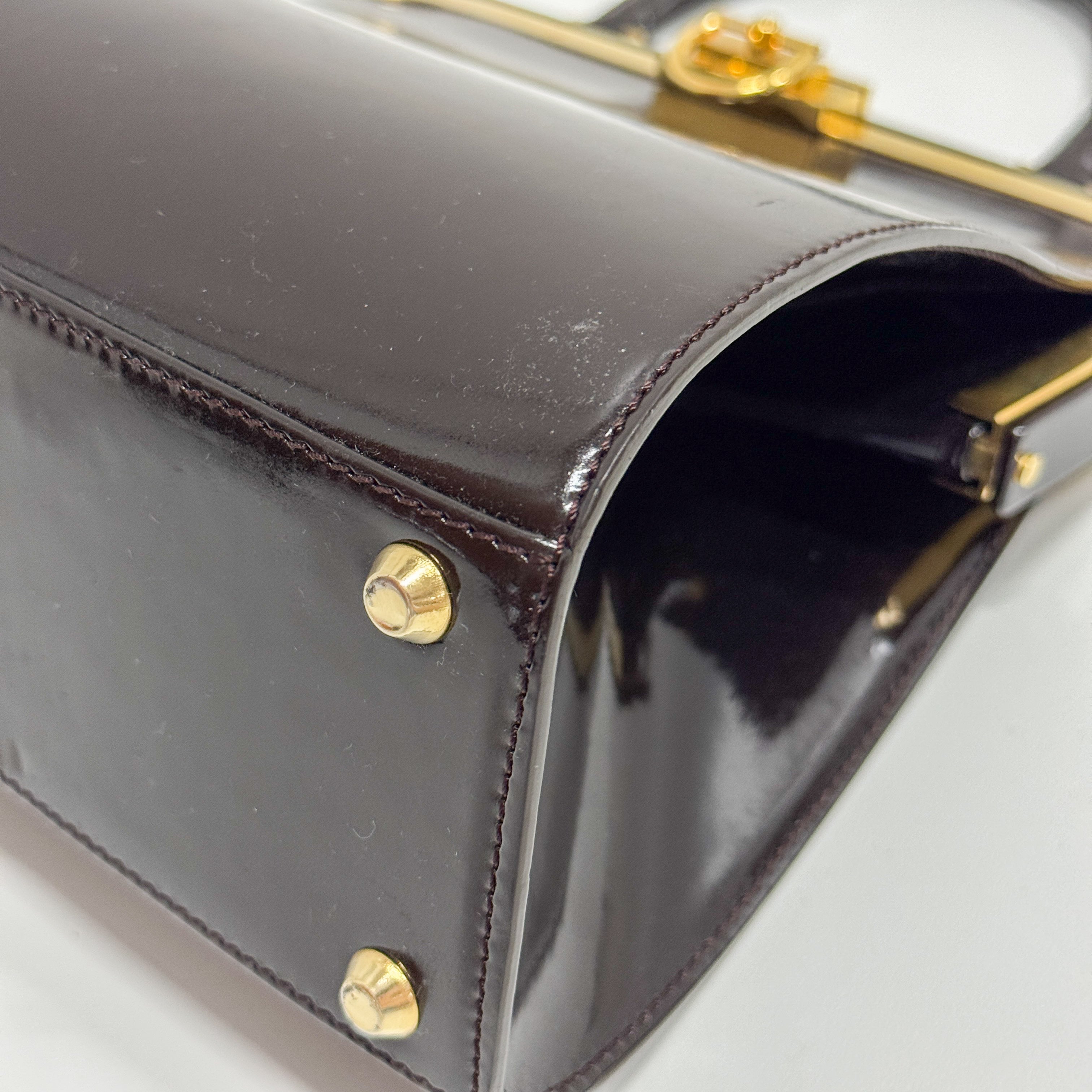 Brown Leather Handbag