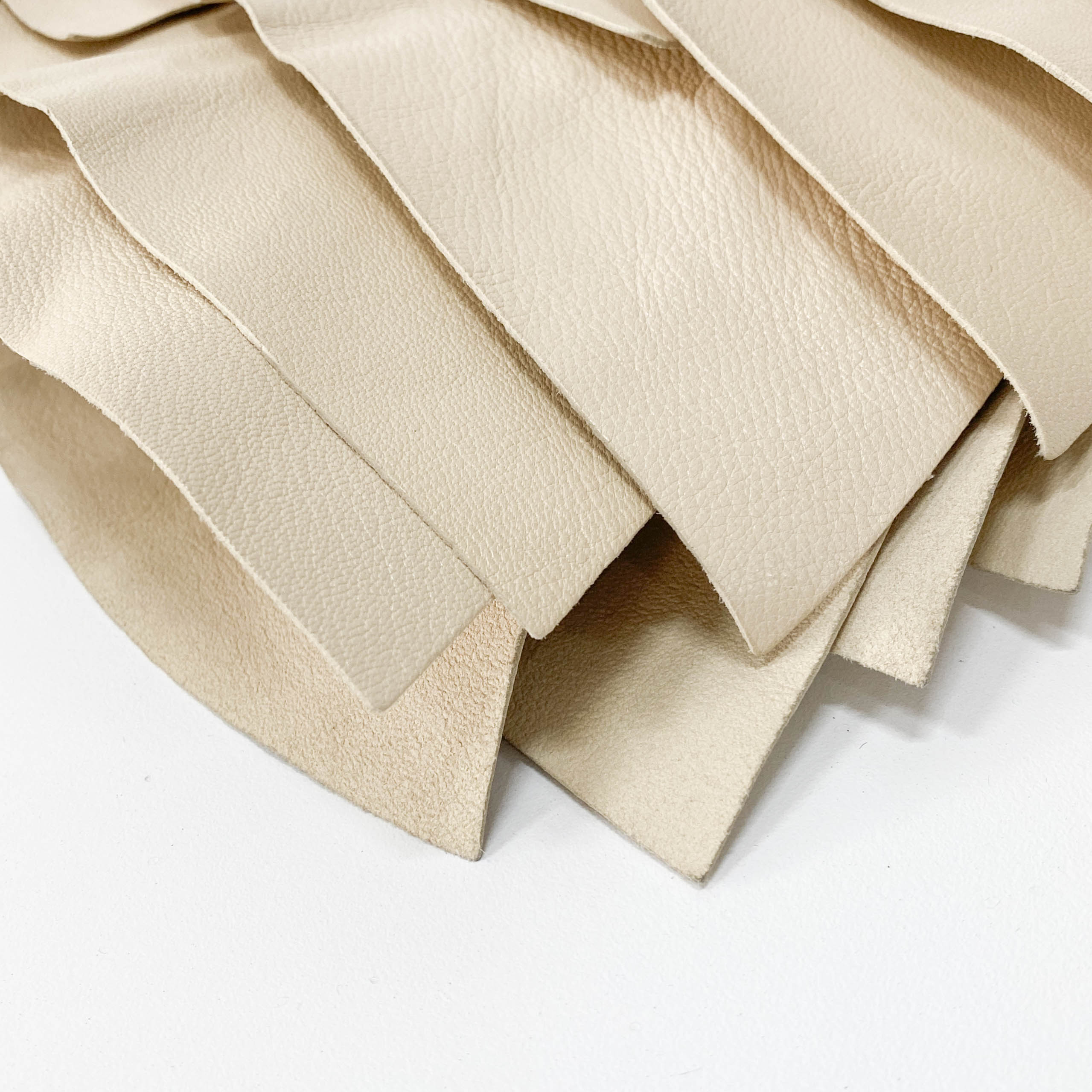 Saint Tropez Beige Leather Shoulder Bag