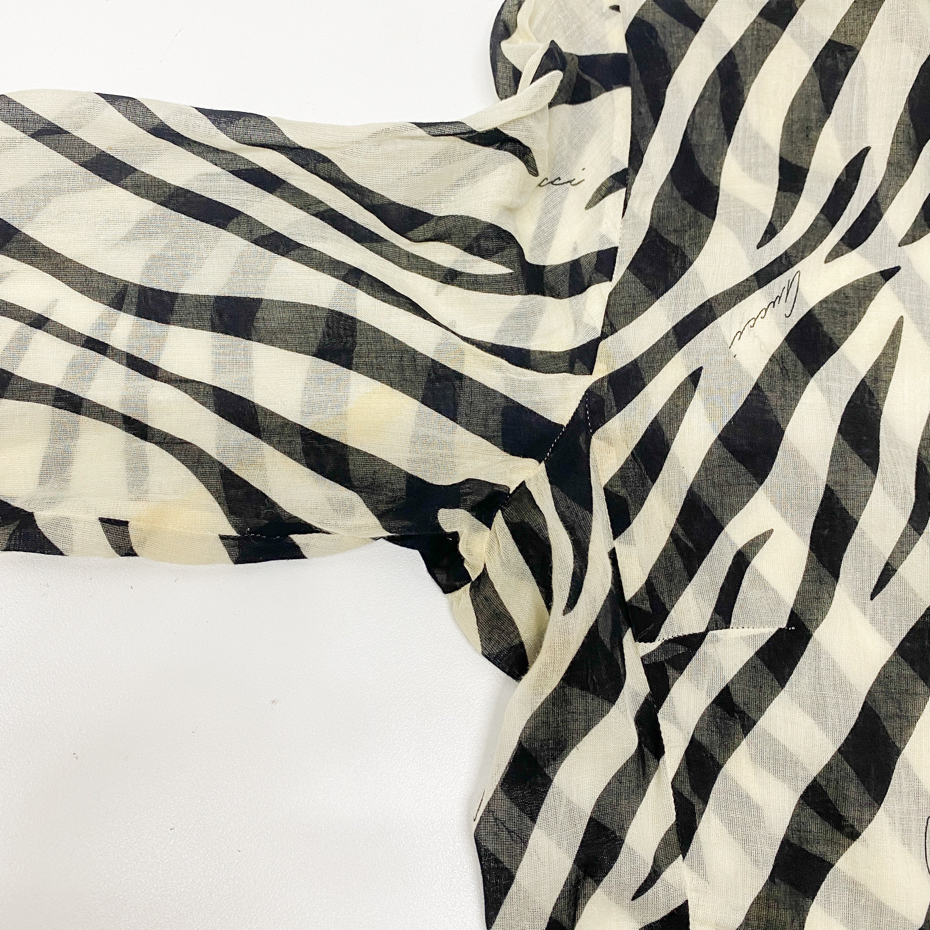 Size 40 Zebra Print Cotton T shirt