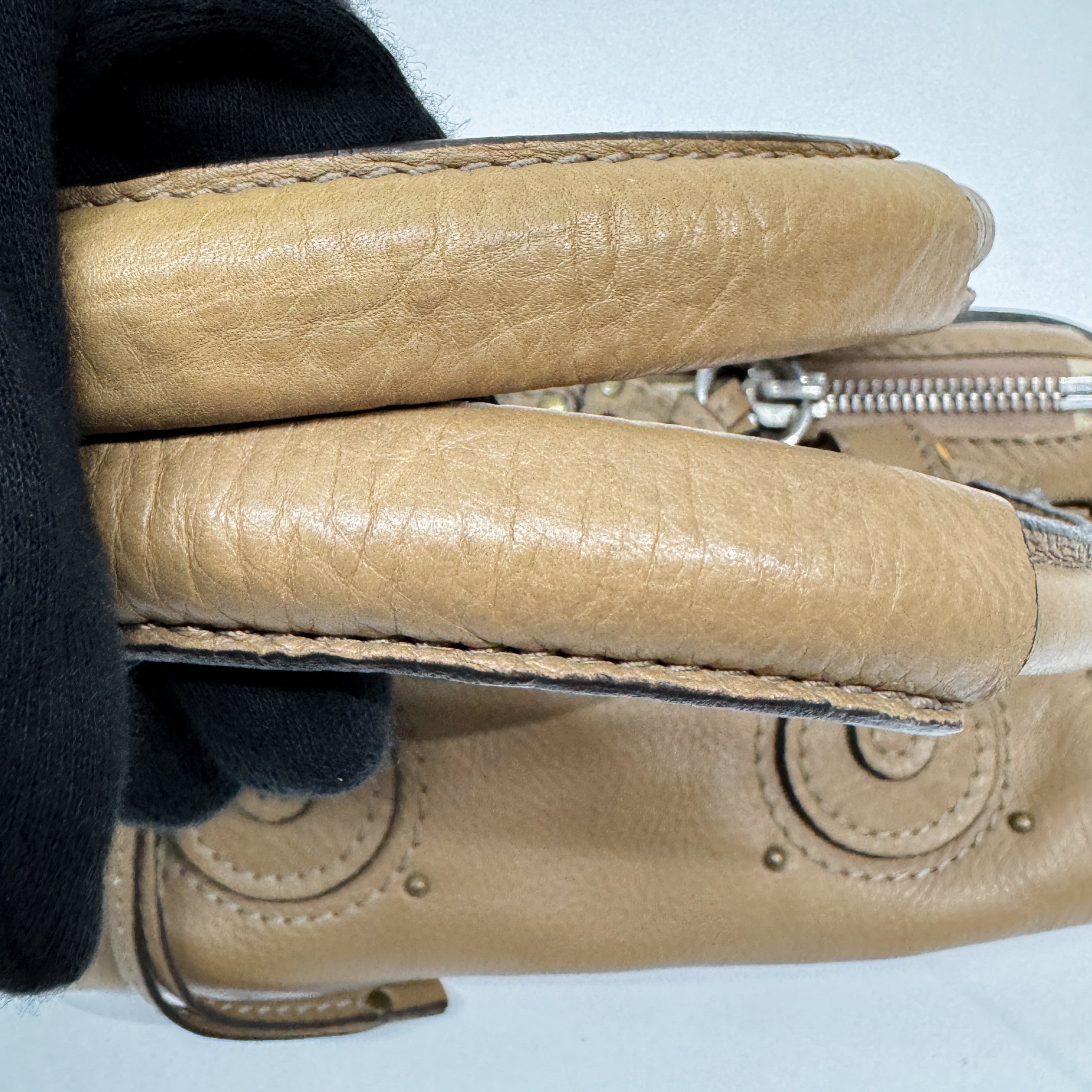 Mini Paddington Brown Leather Shoulder Bag