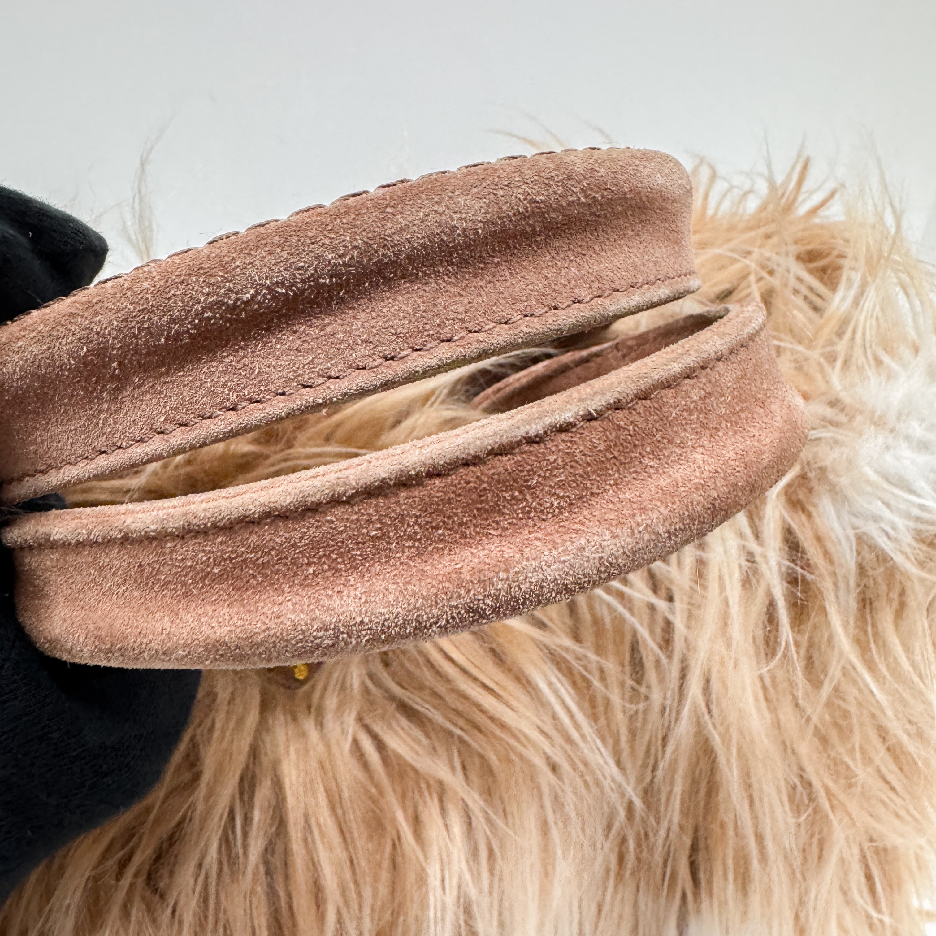 Kidassia Brown Eco Faux Fur Tote Bag