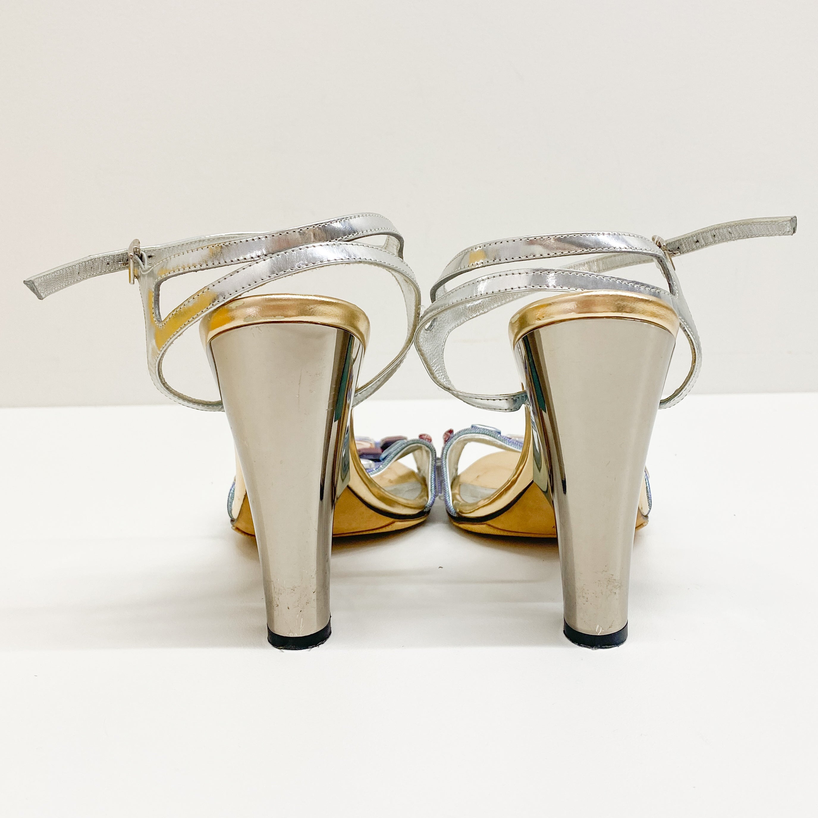 Size 38 EU Crystal Heels