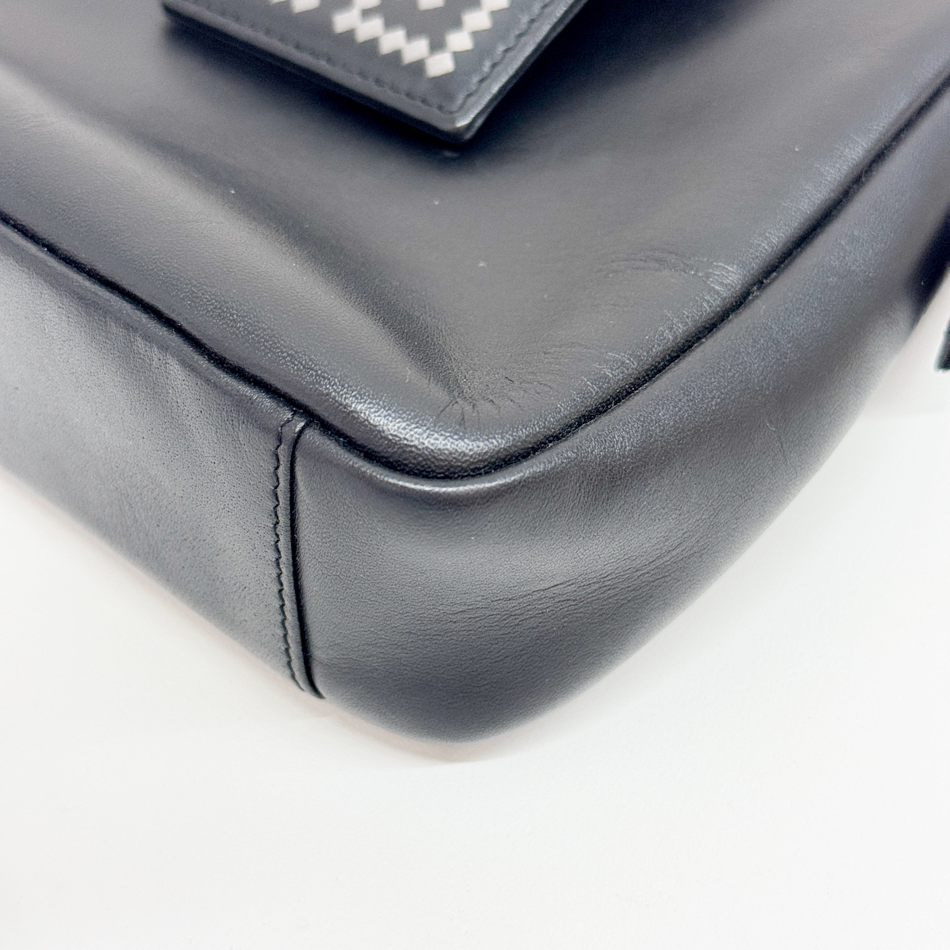 Black Leather Hand Bag