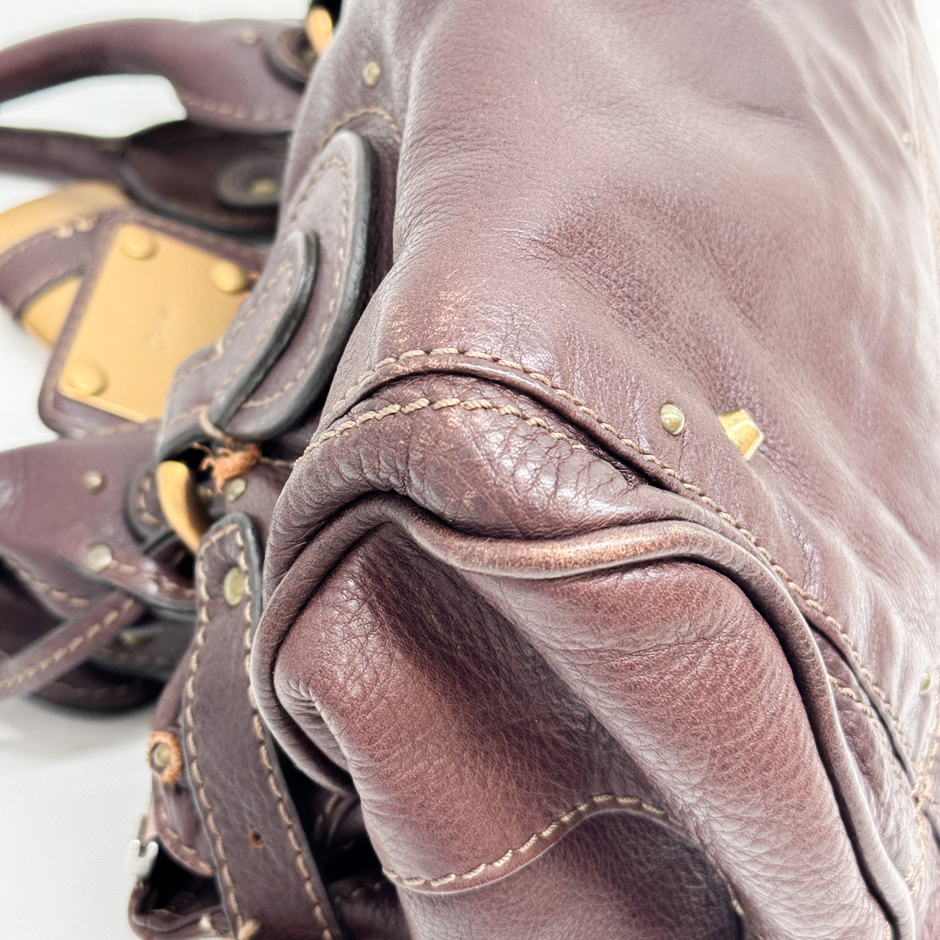 Paddington Brown Leather Shoulder Bag