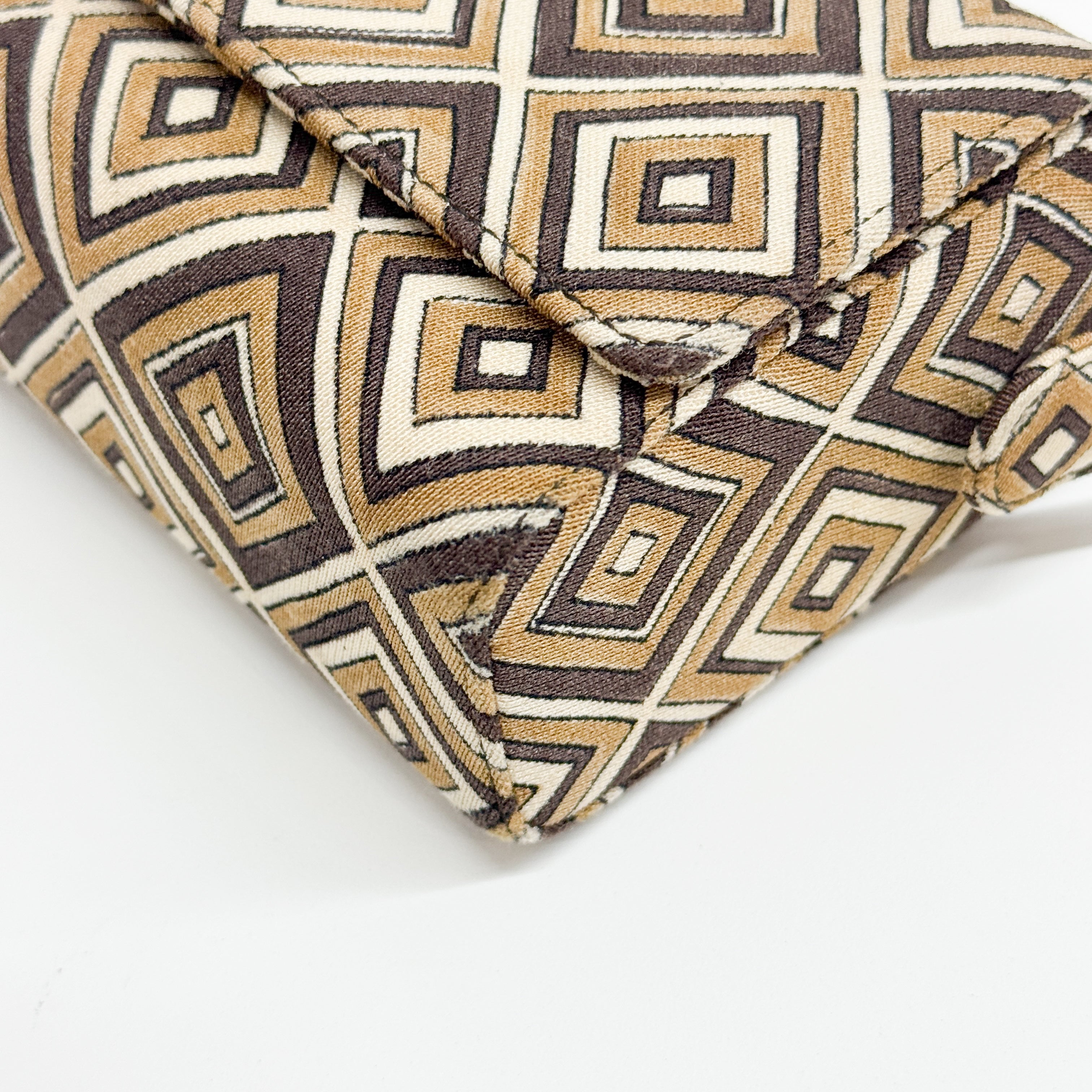 Brown Canvas Shoulder Bag