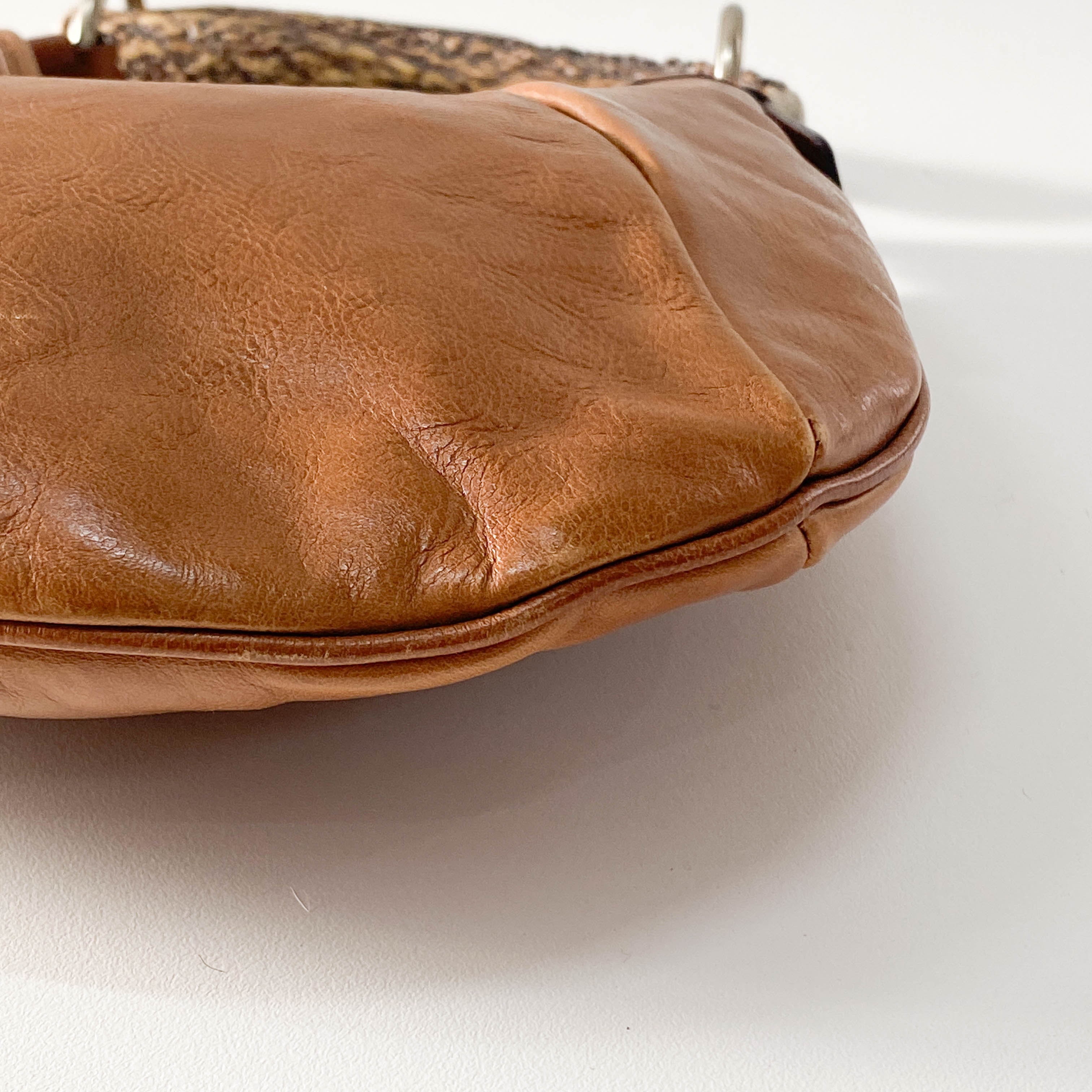 Mombasa Mini Brown Leather Hand Bag
