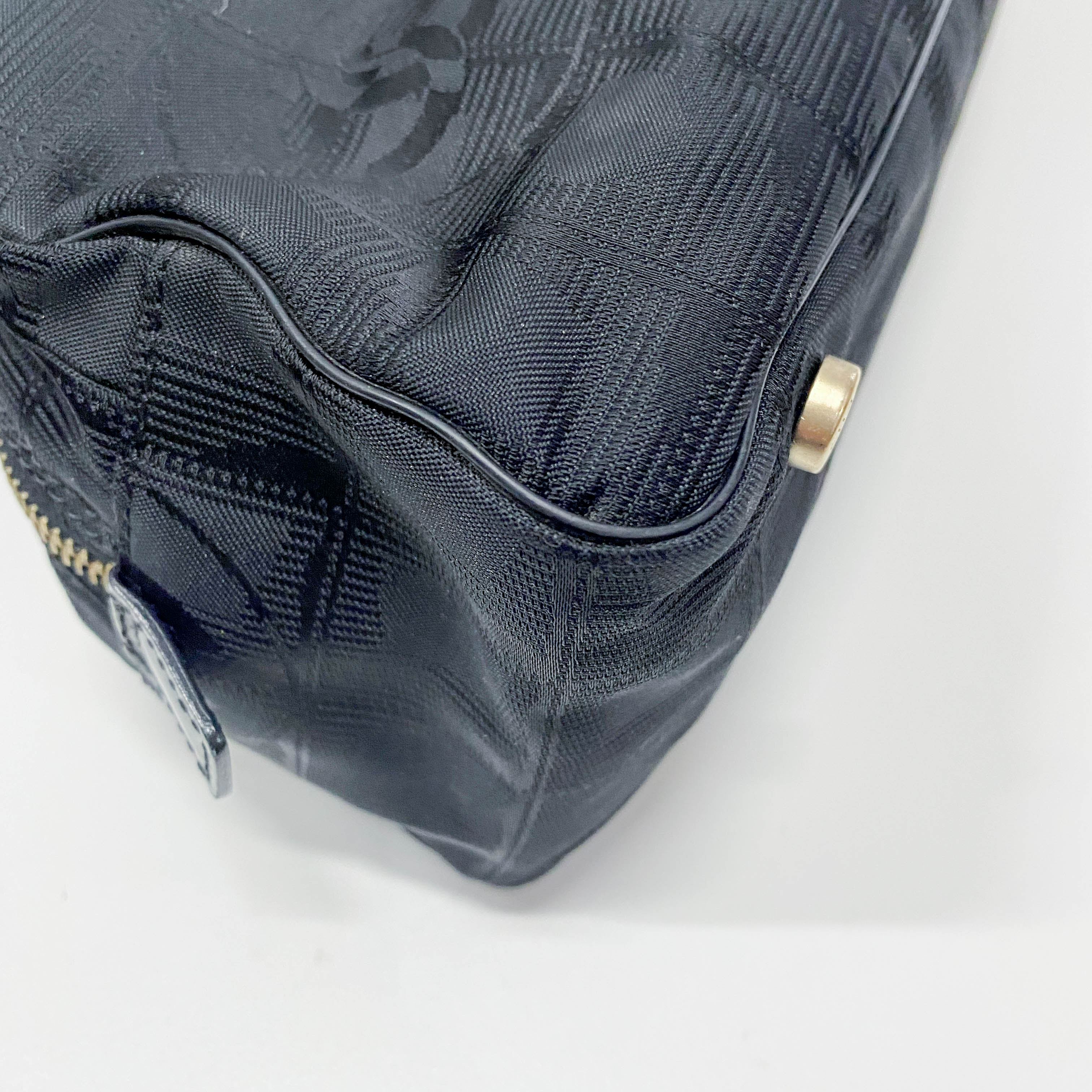 Black Nylon Shoulder Bag