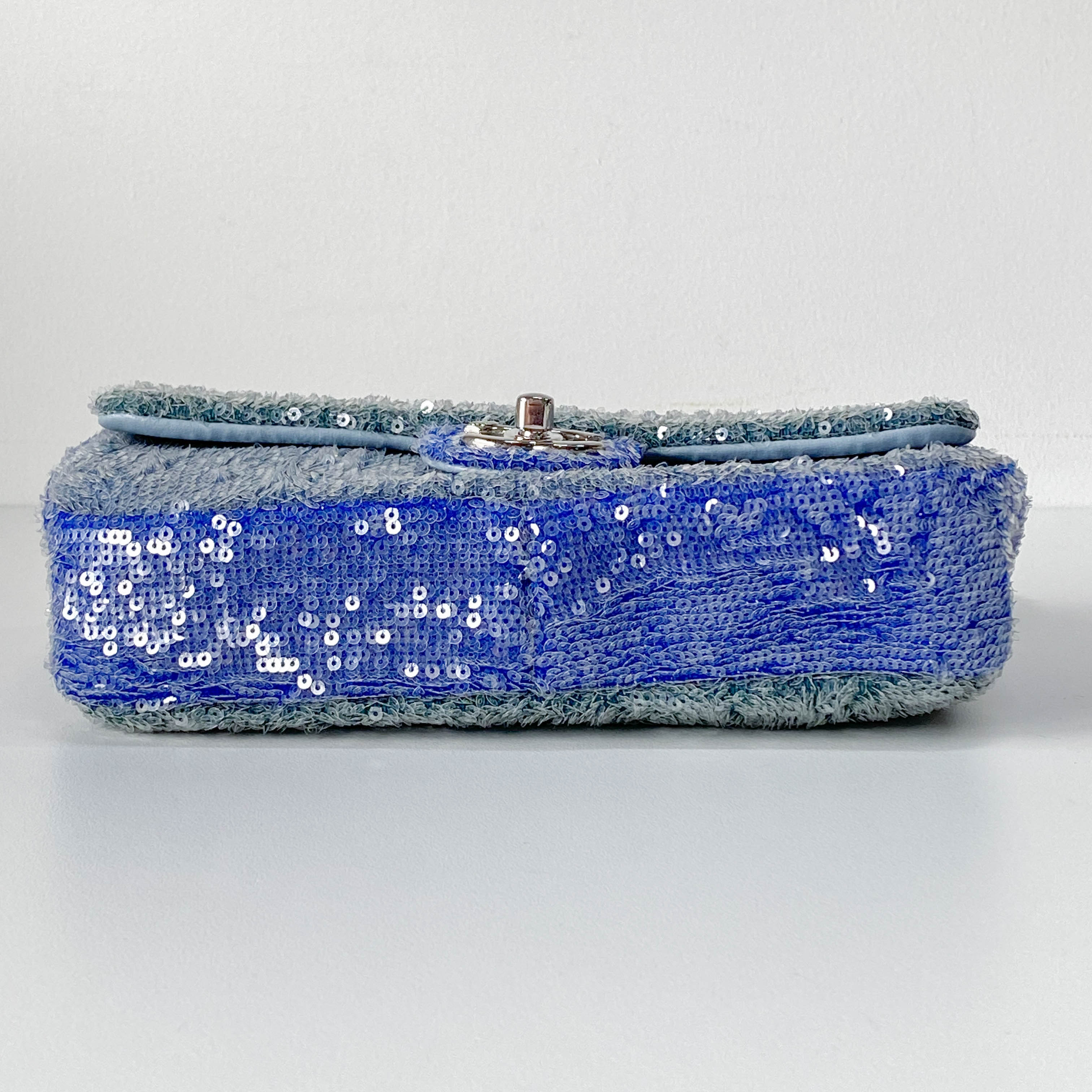 Small Waterfall Timeless Classic Sequin Bag