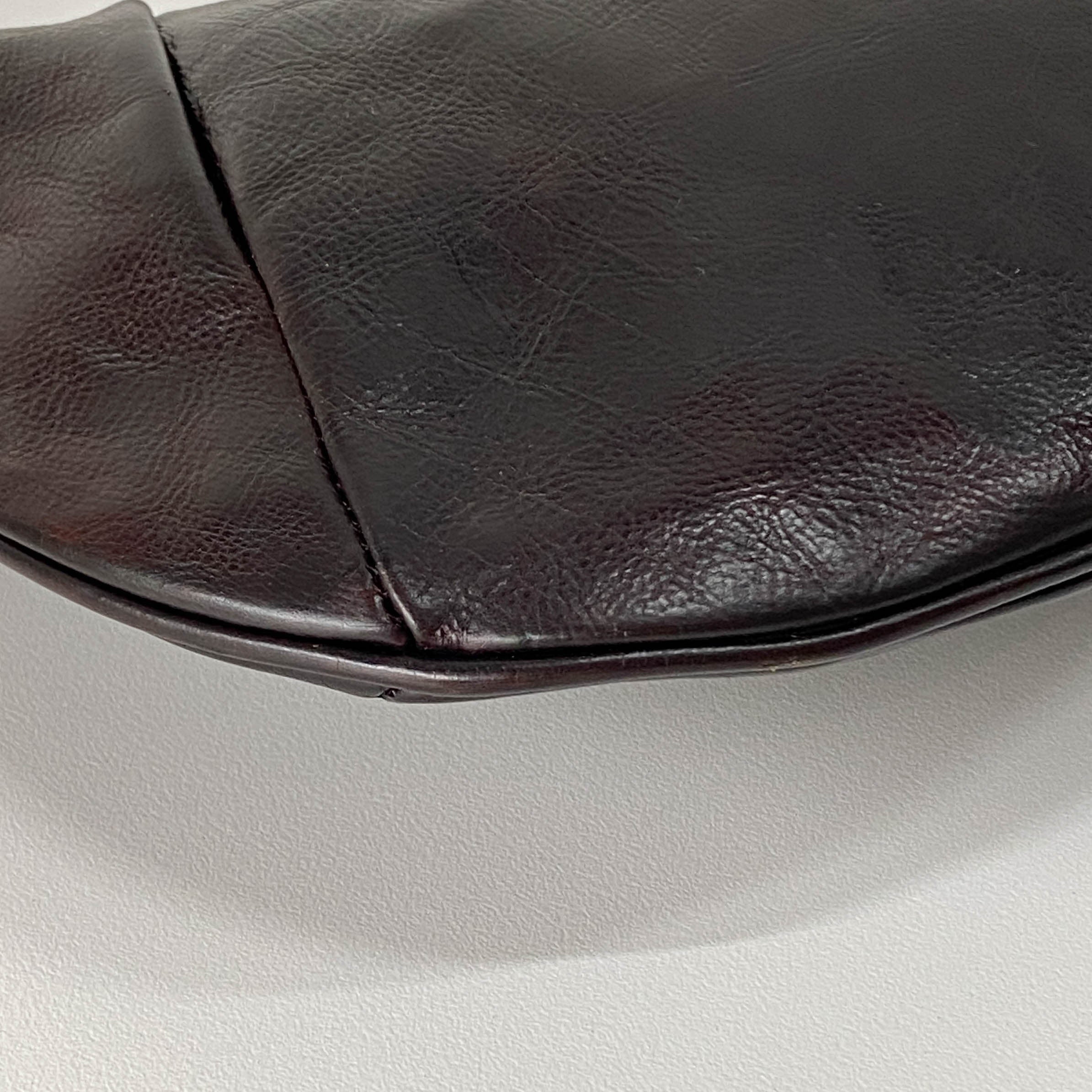 Mombasa Mini Brown Leather Handbag