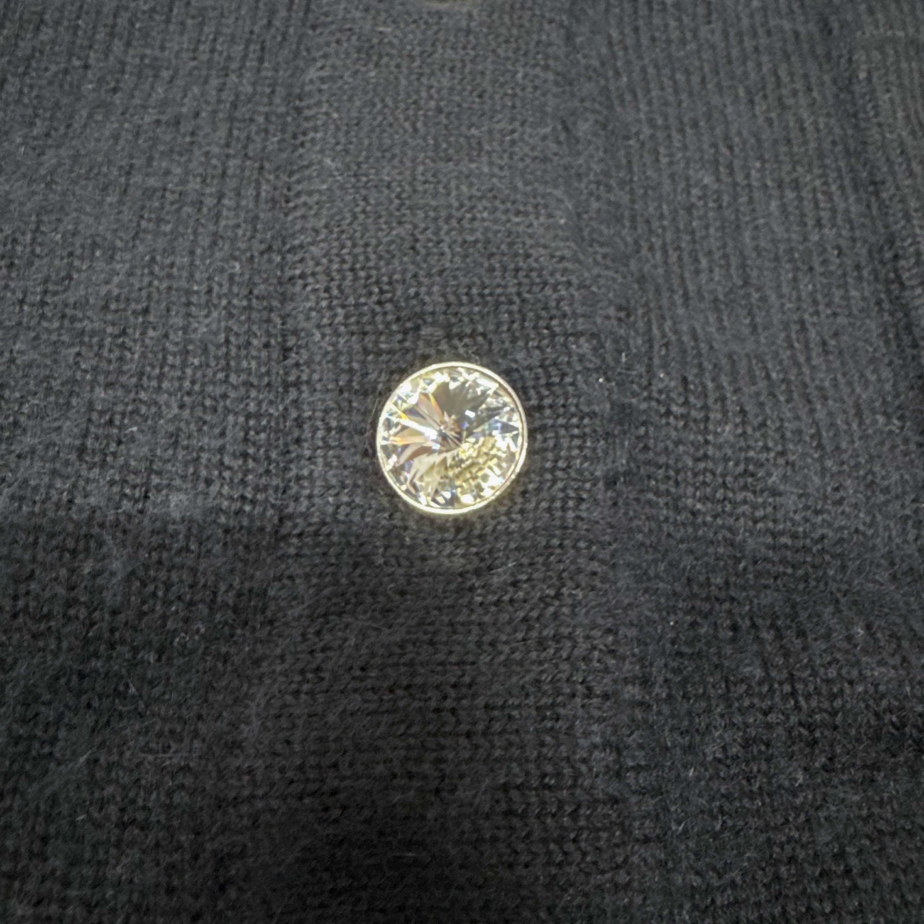 Size M Black  Wool Cardigan