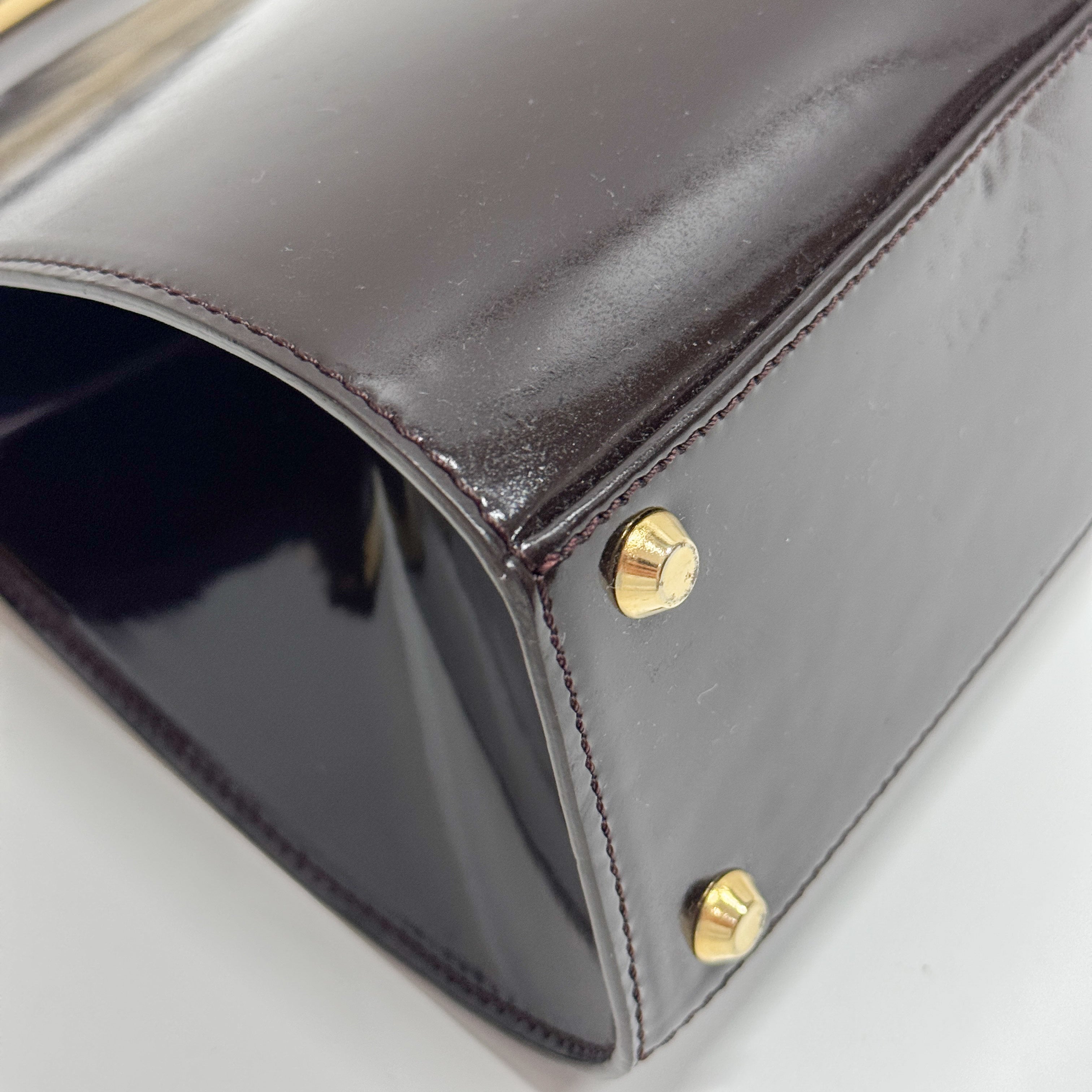 Brown Leather Handbag