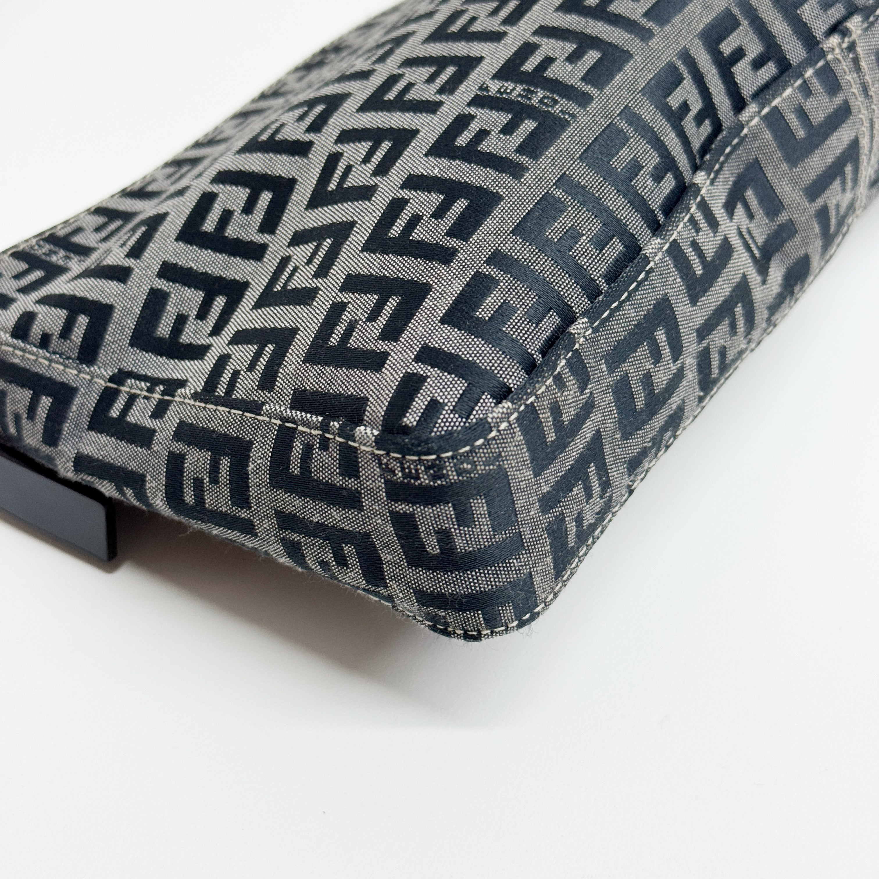 Zucchino Blue Canvas Shoulder Bag